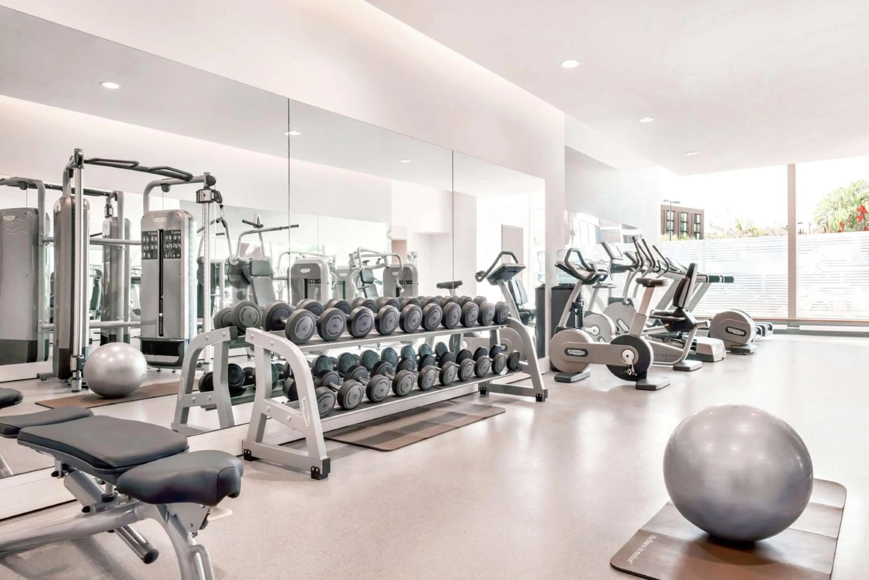 Fitness centre/facilities in Hilton Rotterdam