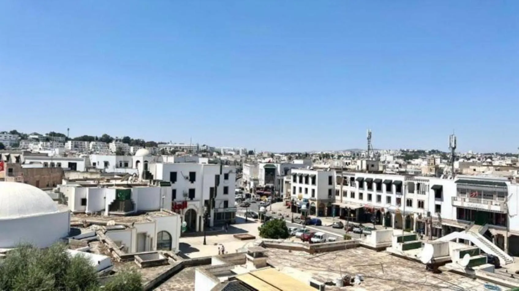 City view in Hôtel Ayachi