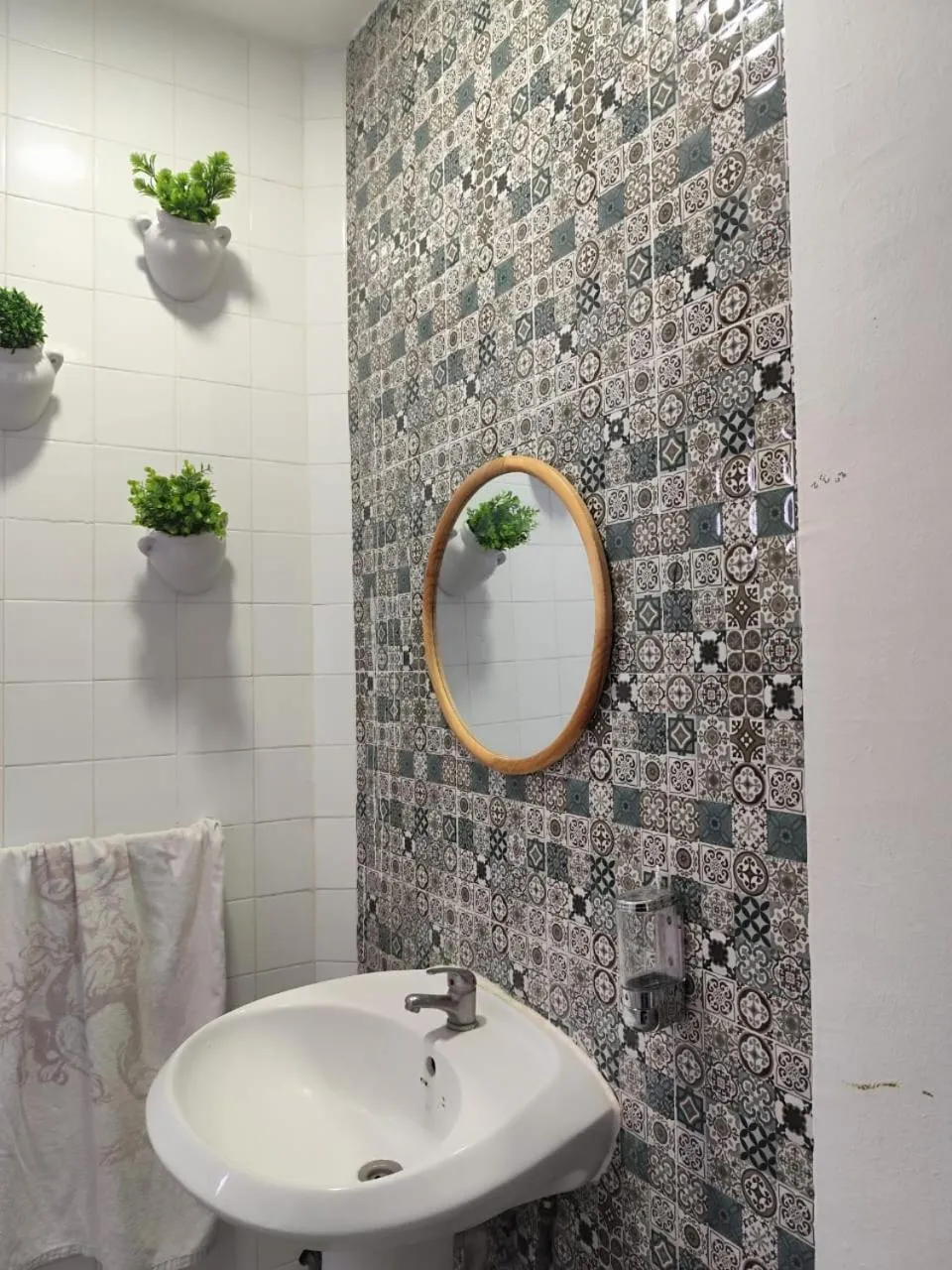 Bathroom in Hôtel Ayachi