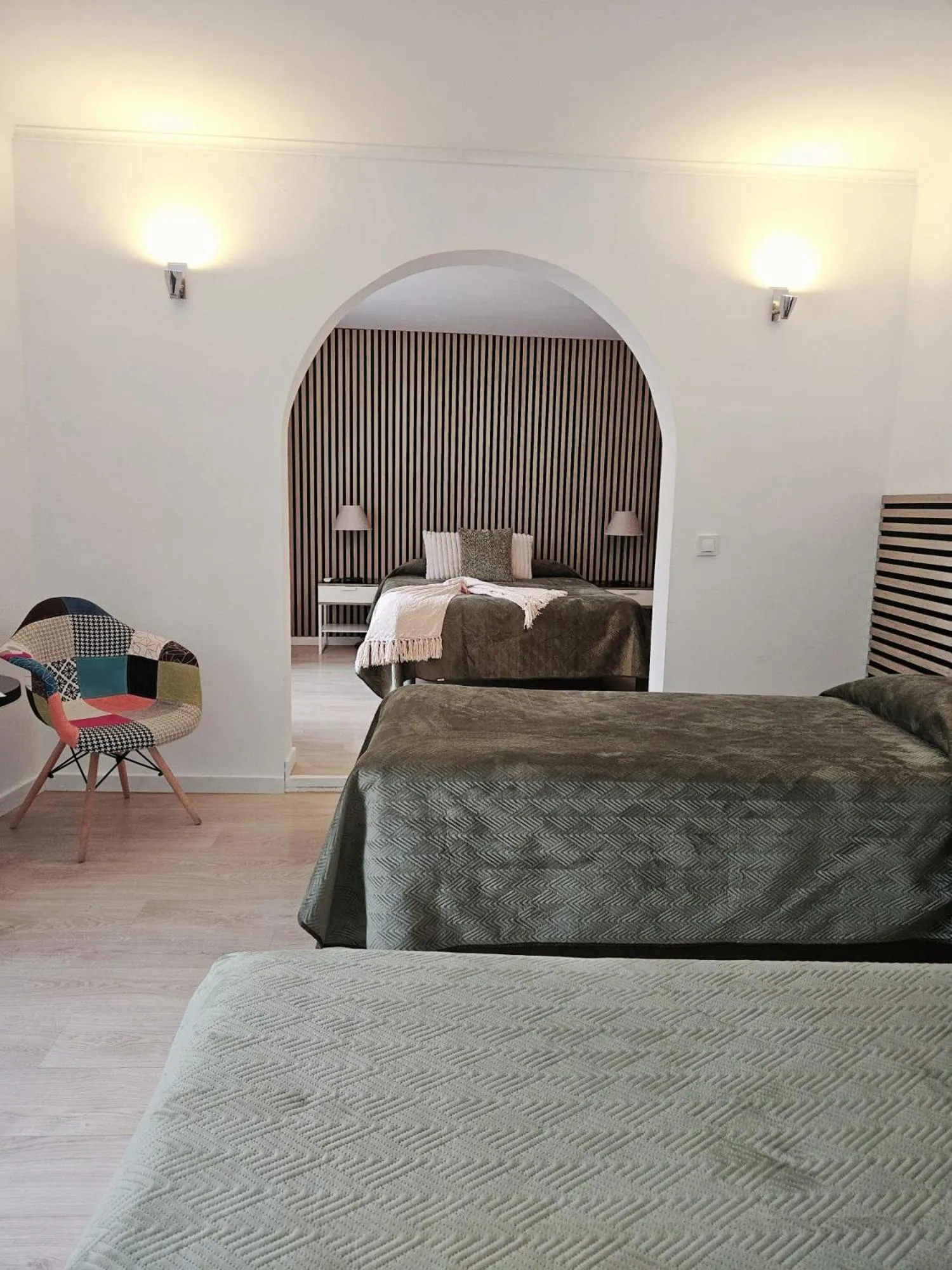 Bed in Alcamim Guesthouse