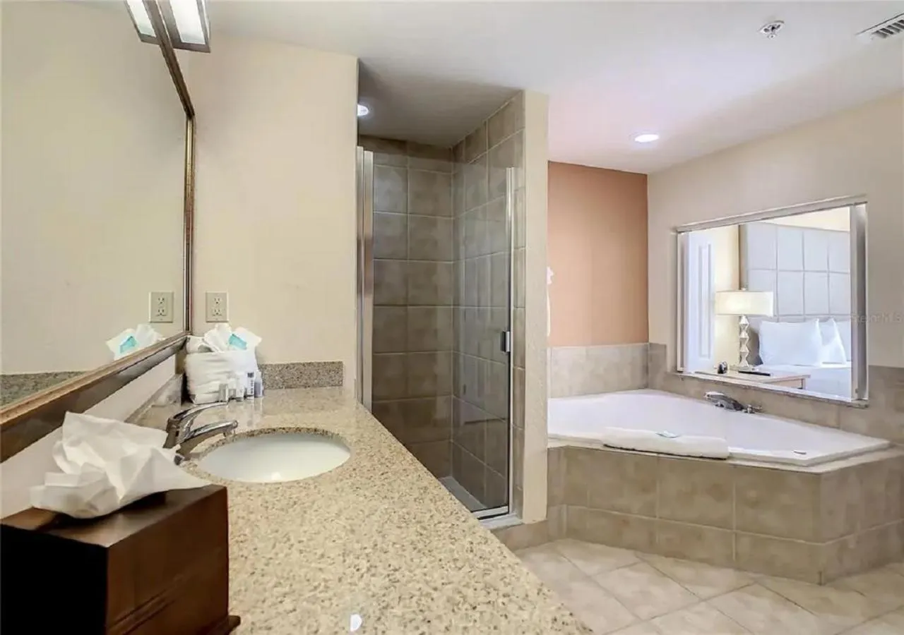 Bathroom in Cozy Orlando Resort Condo 4Mi from Disney