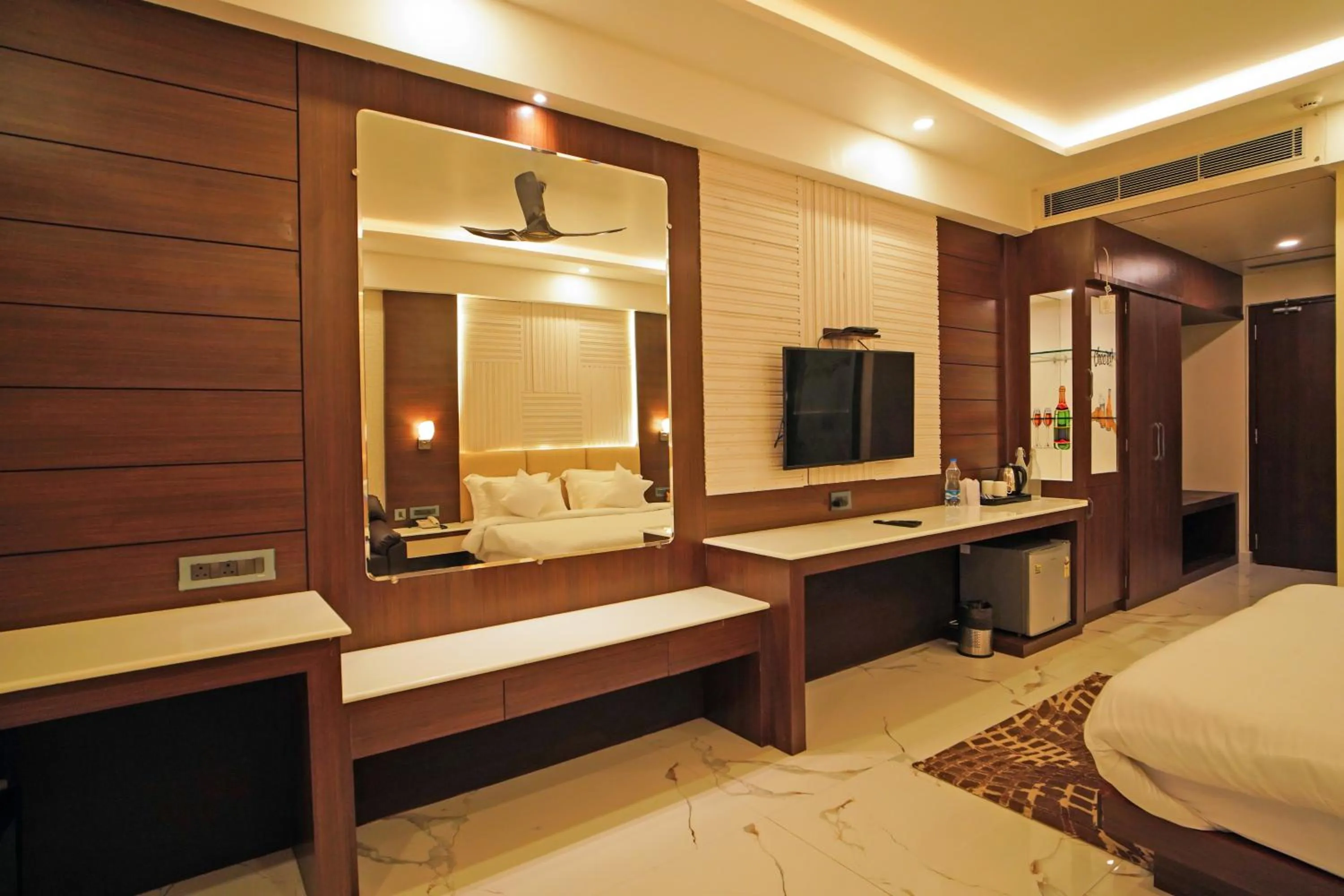 Bed in Shanti Seaview Resort & Spa