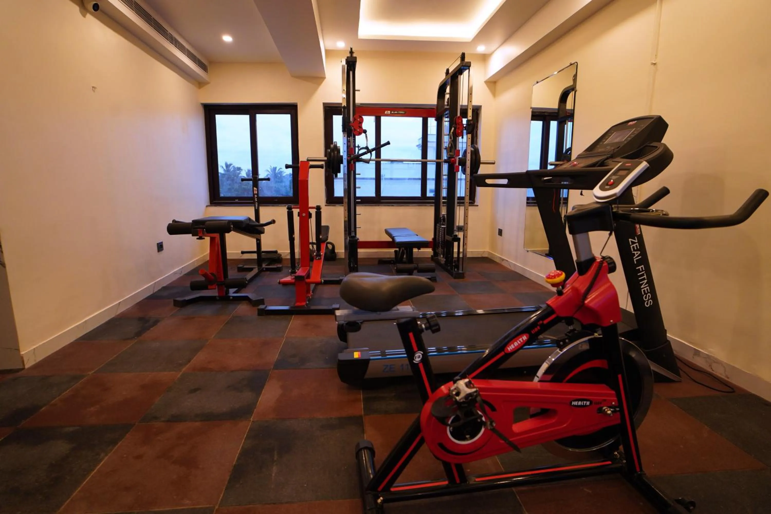 Fitness centre/facilities in Shanti Seaview Resort & Spa