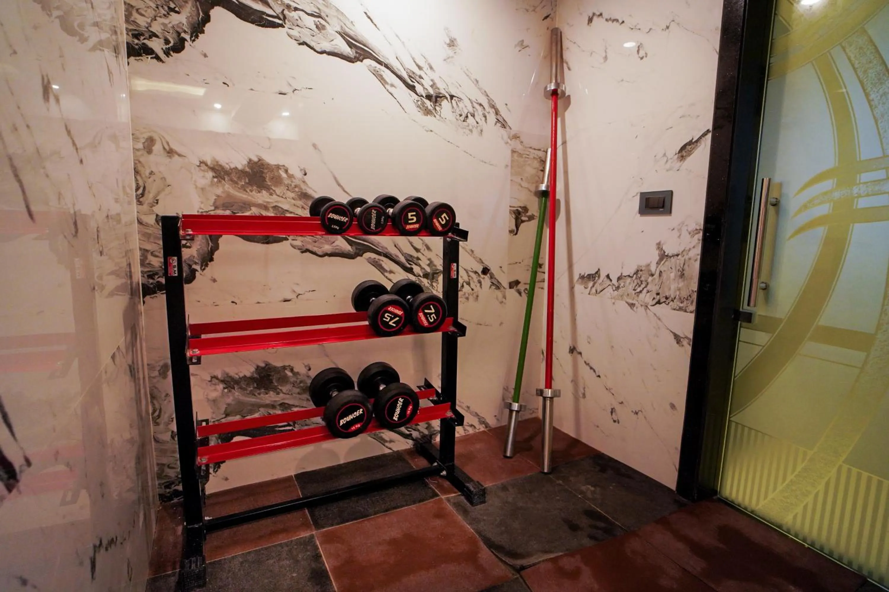 Fitness centre/facilities in Shanti Seaview Resort & Spa