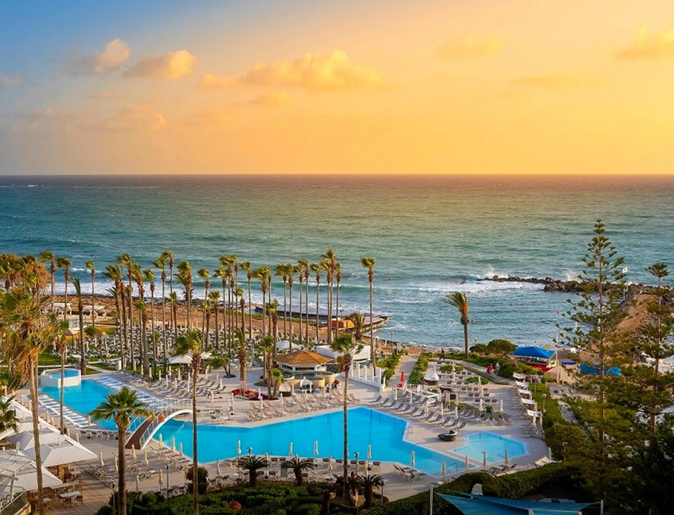 Pool view in Leonardo Plaza Cypria Maris Beach Hotel & Spa