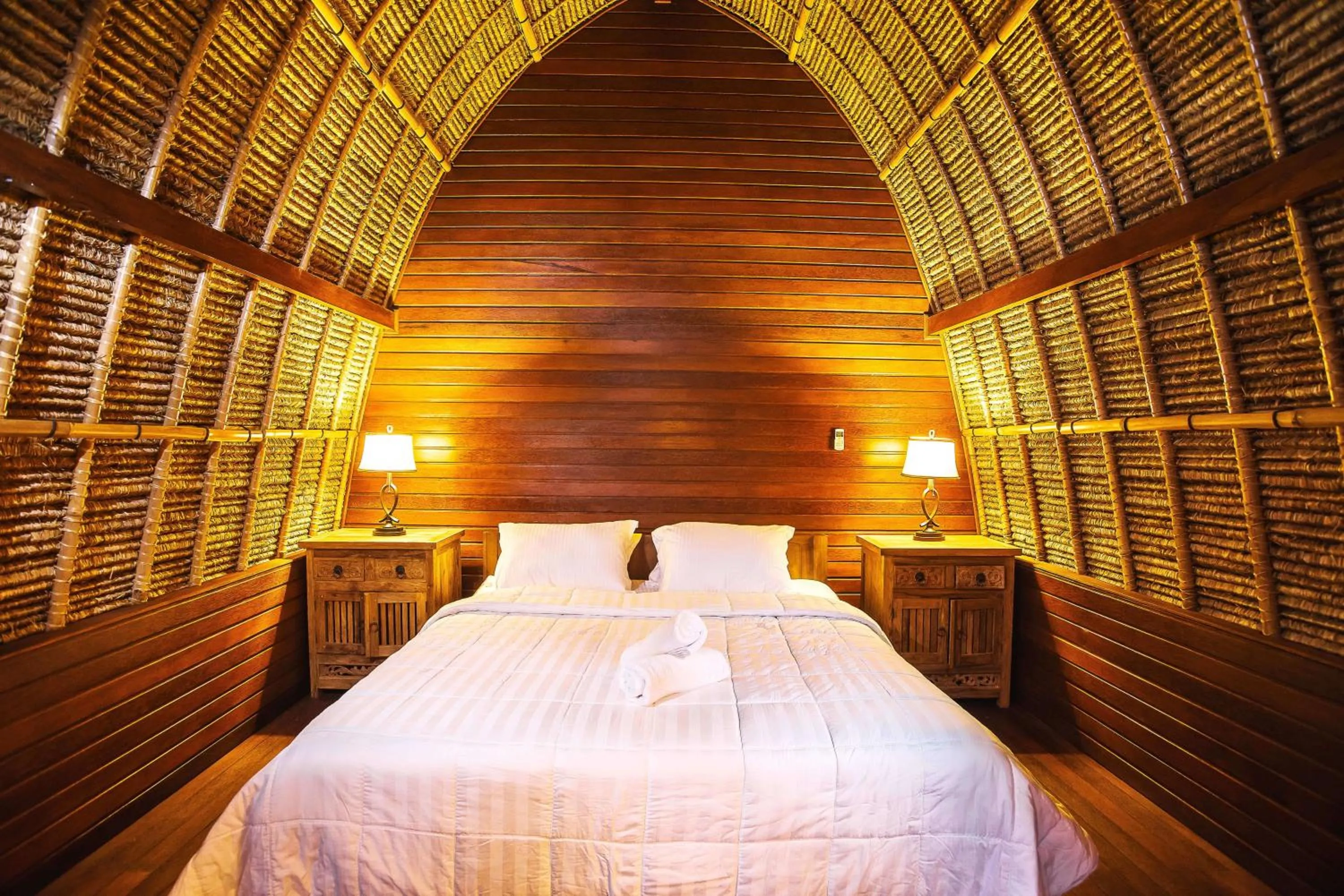 Bed in Sukanusa Luxury Huts
