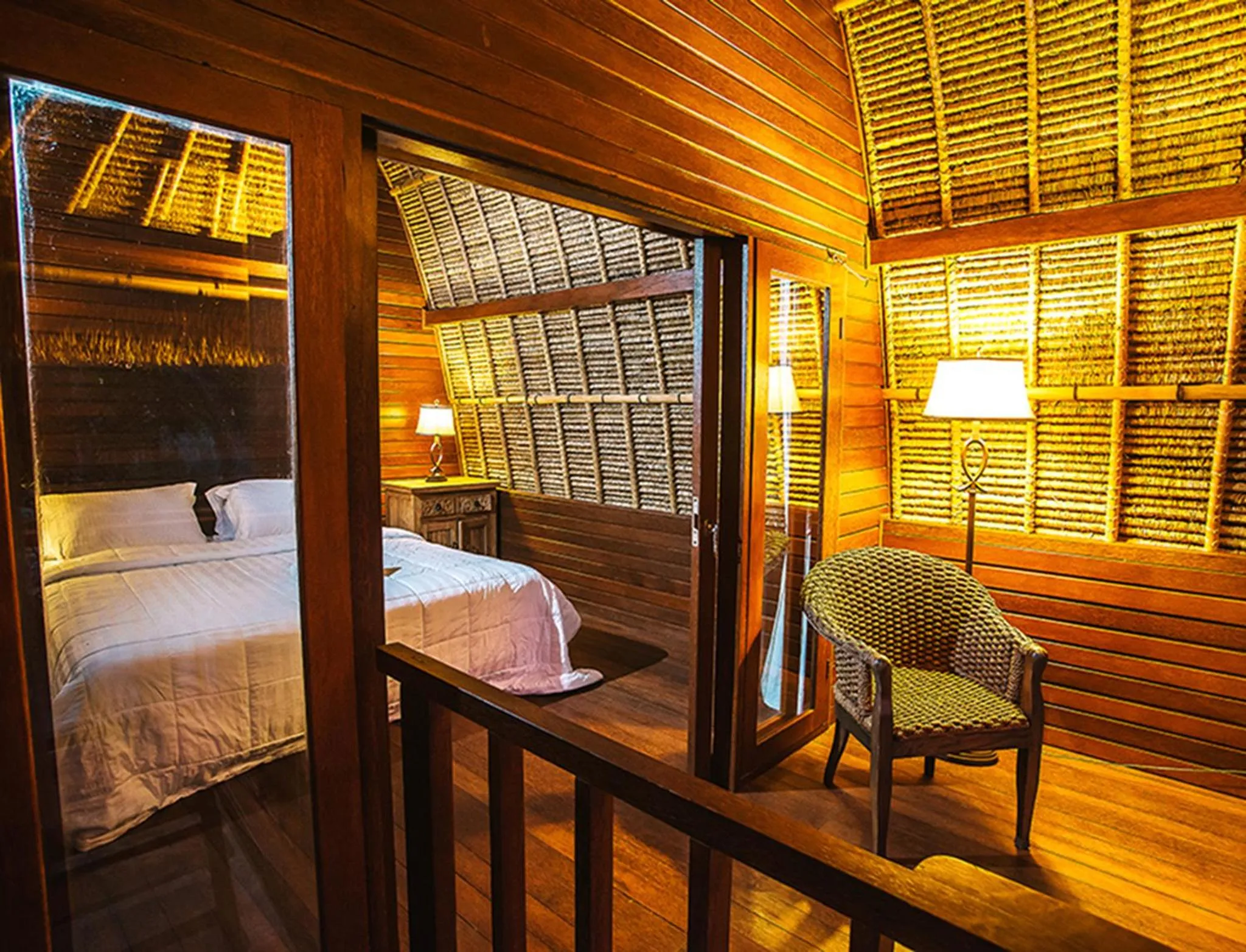 Bed in Sukanusa Luxury Huts