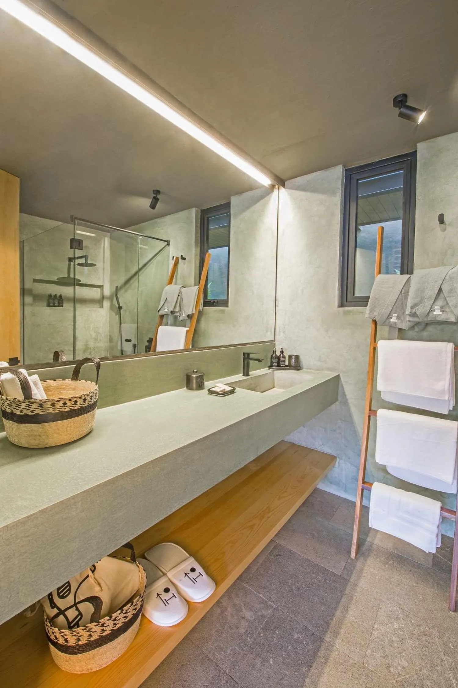 Bathroom in El Lugar del que te hable Hotel Boutique