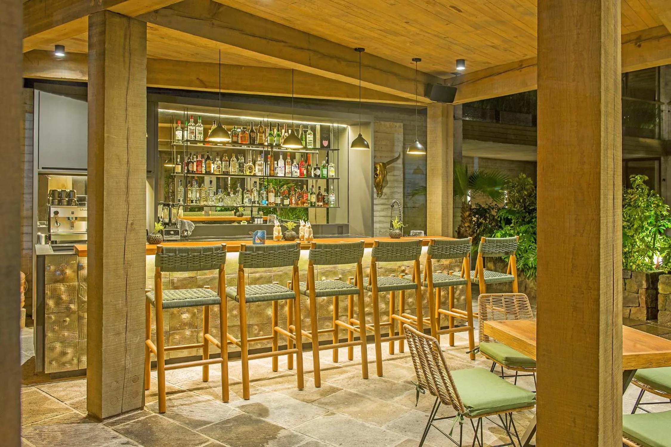 Restaurant/places to eat in El Lugar del que te hable Hotel Boutique