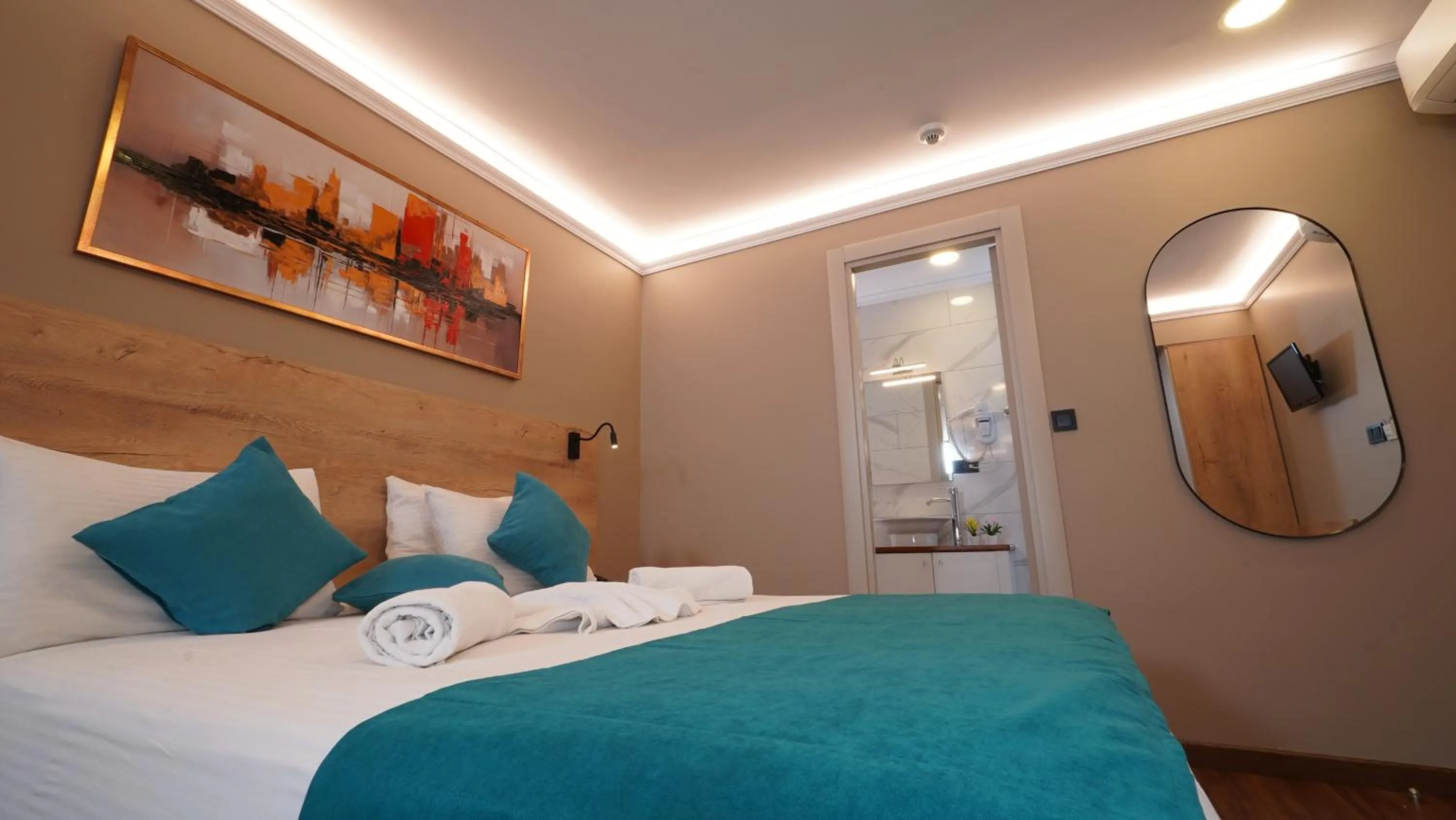 Bed in The Marist Hotel Kadikoy