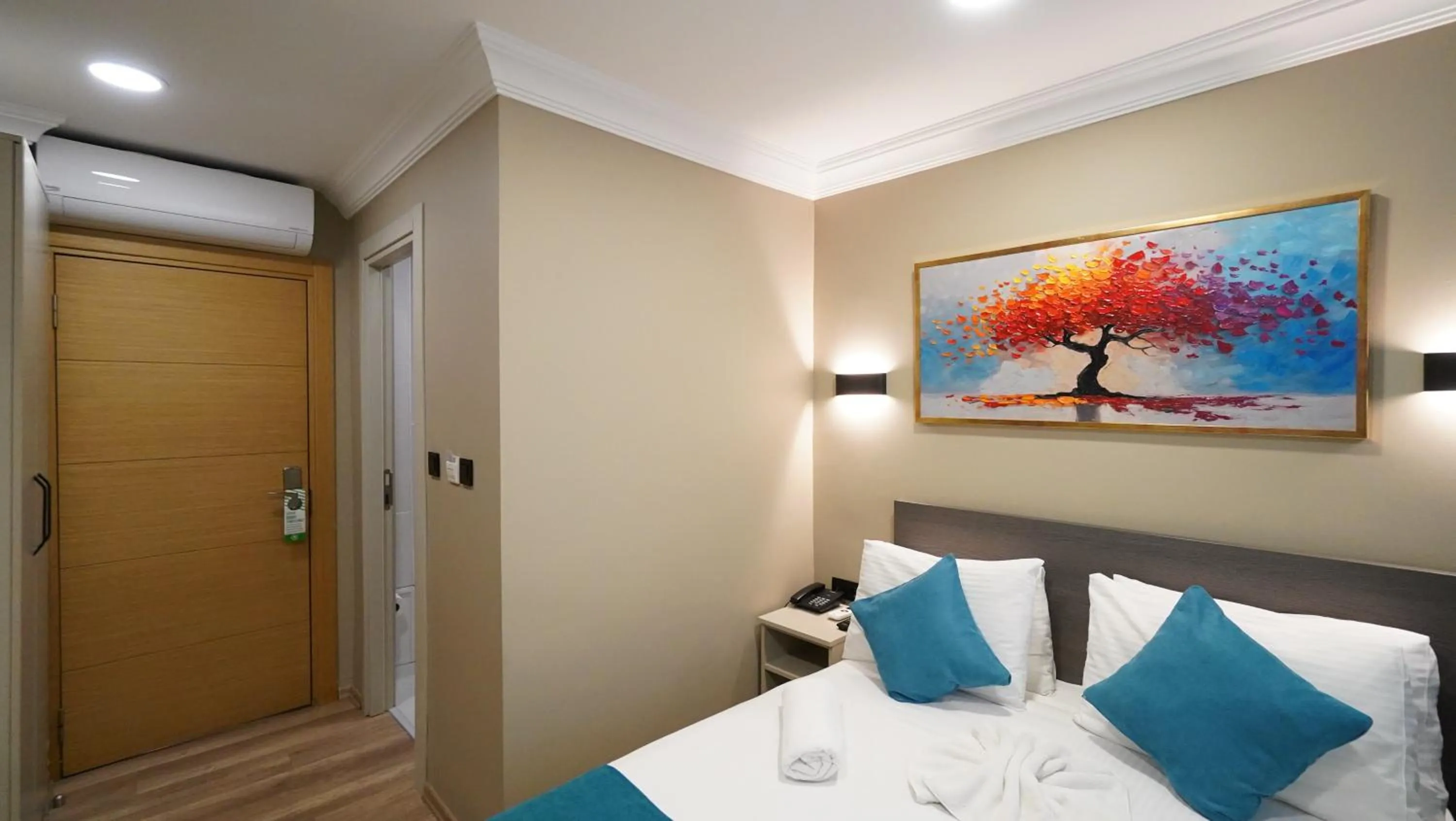 Bed in The Marist Hotel Kadikoy