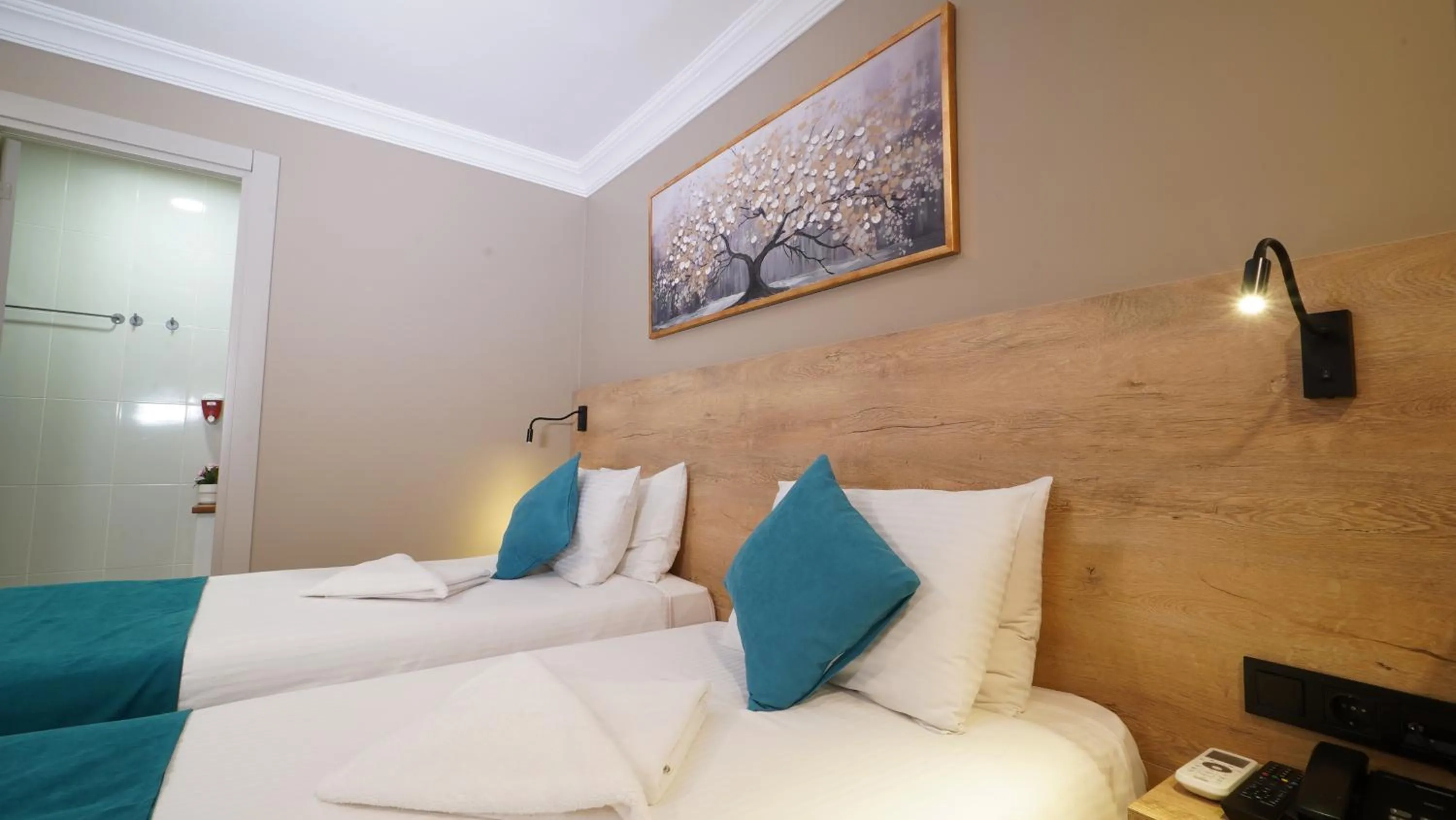 Bed in The Marist Hotel Kadikoy