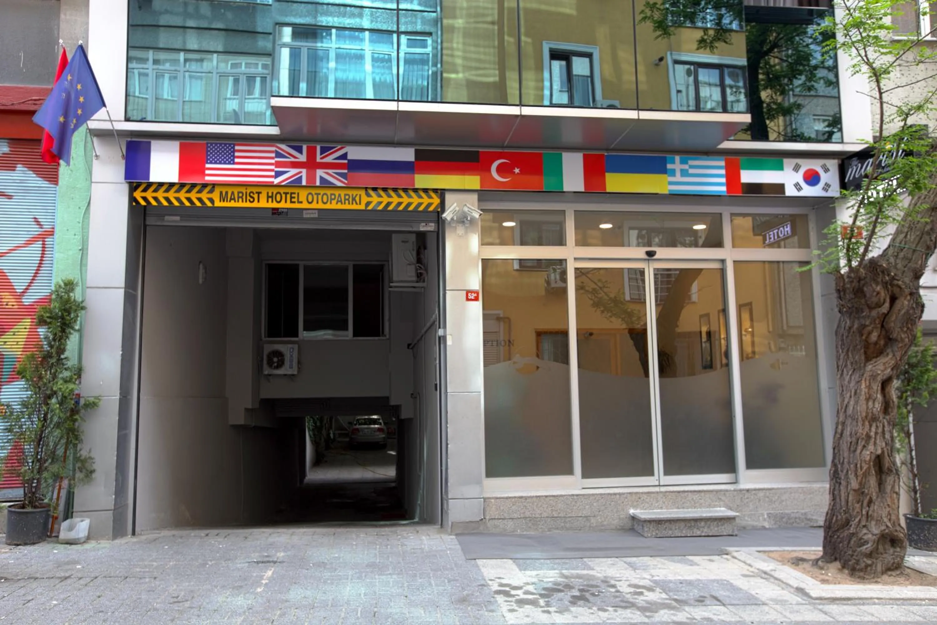 Facade/entrance in The Marist Hotel Kadikoy