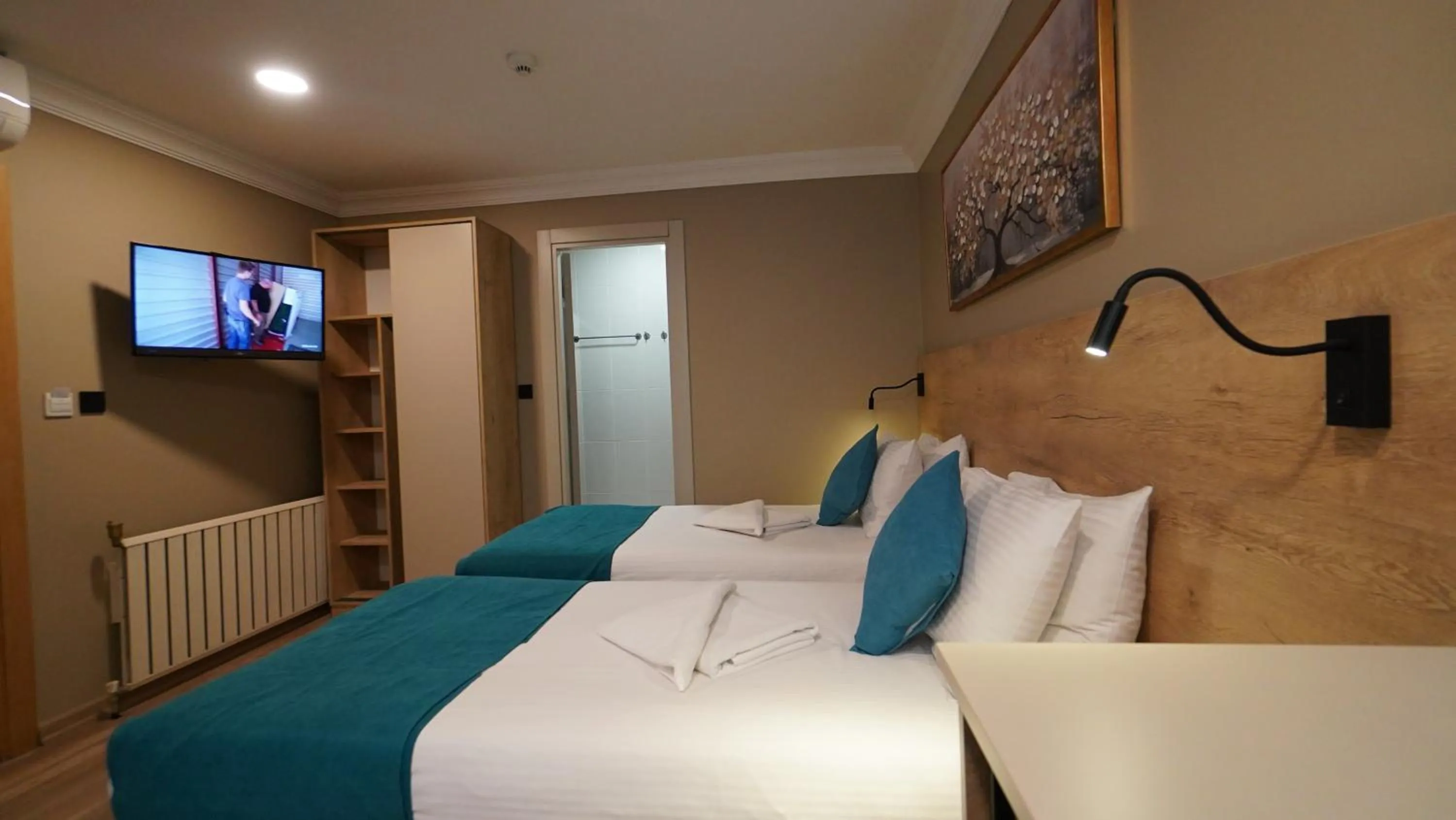 Bed in The Marist Hotel Kadikoy