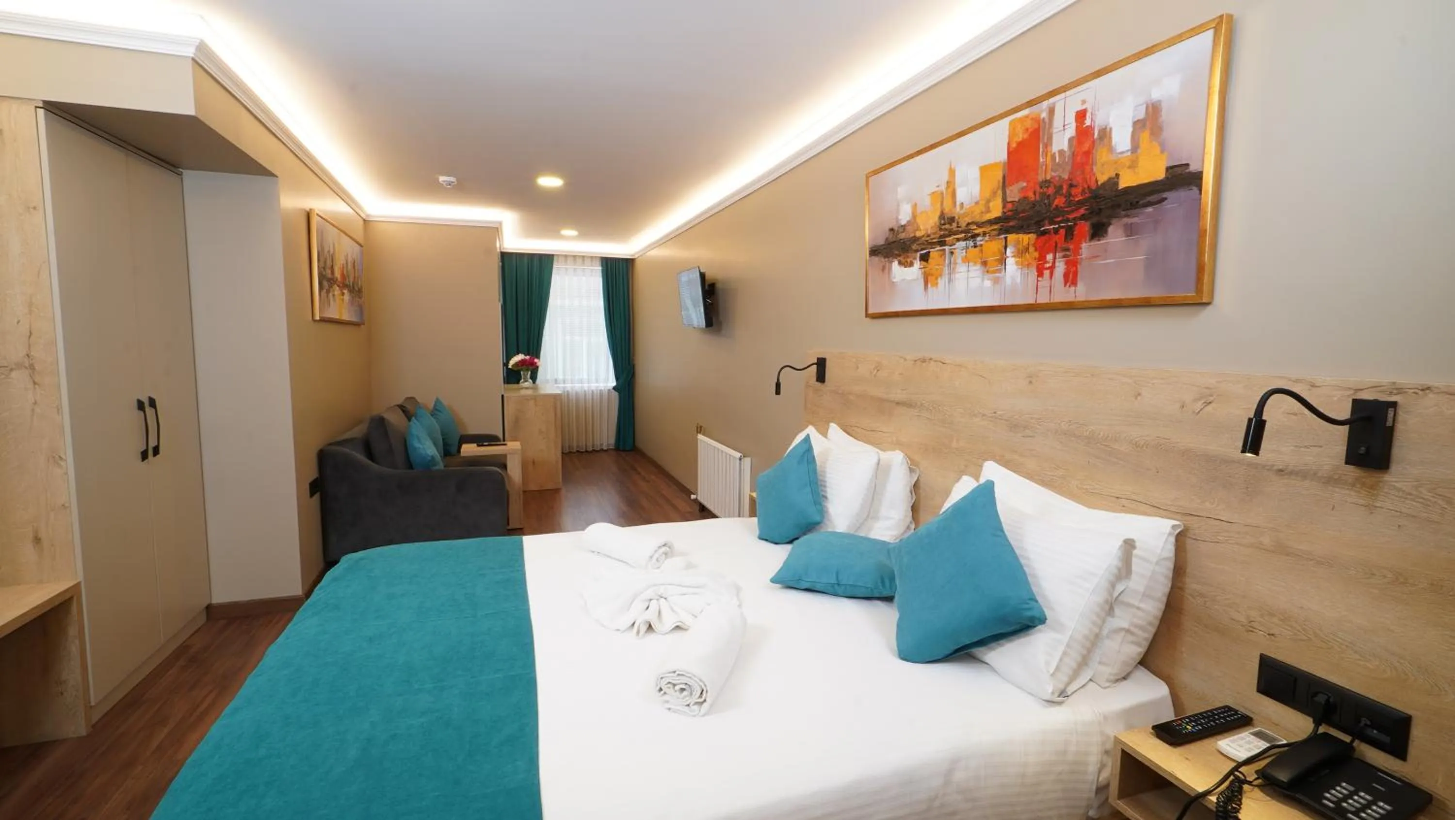 Bed in The Marist Hotel Kadikoy