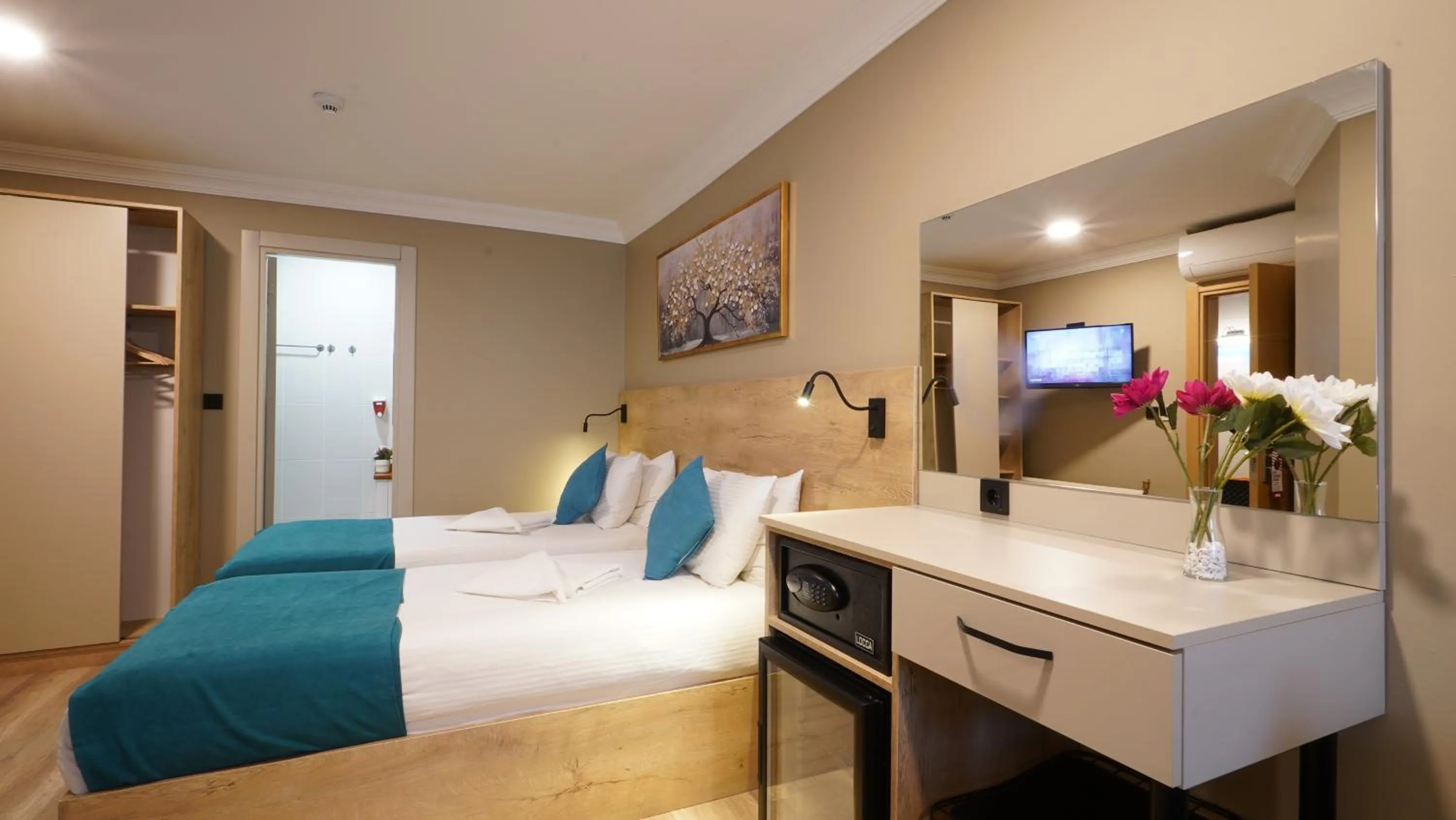 Bed in The Marist Hotel Kadikoy