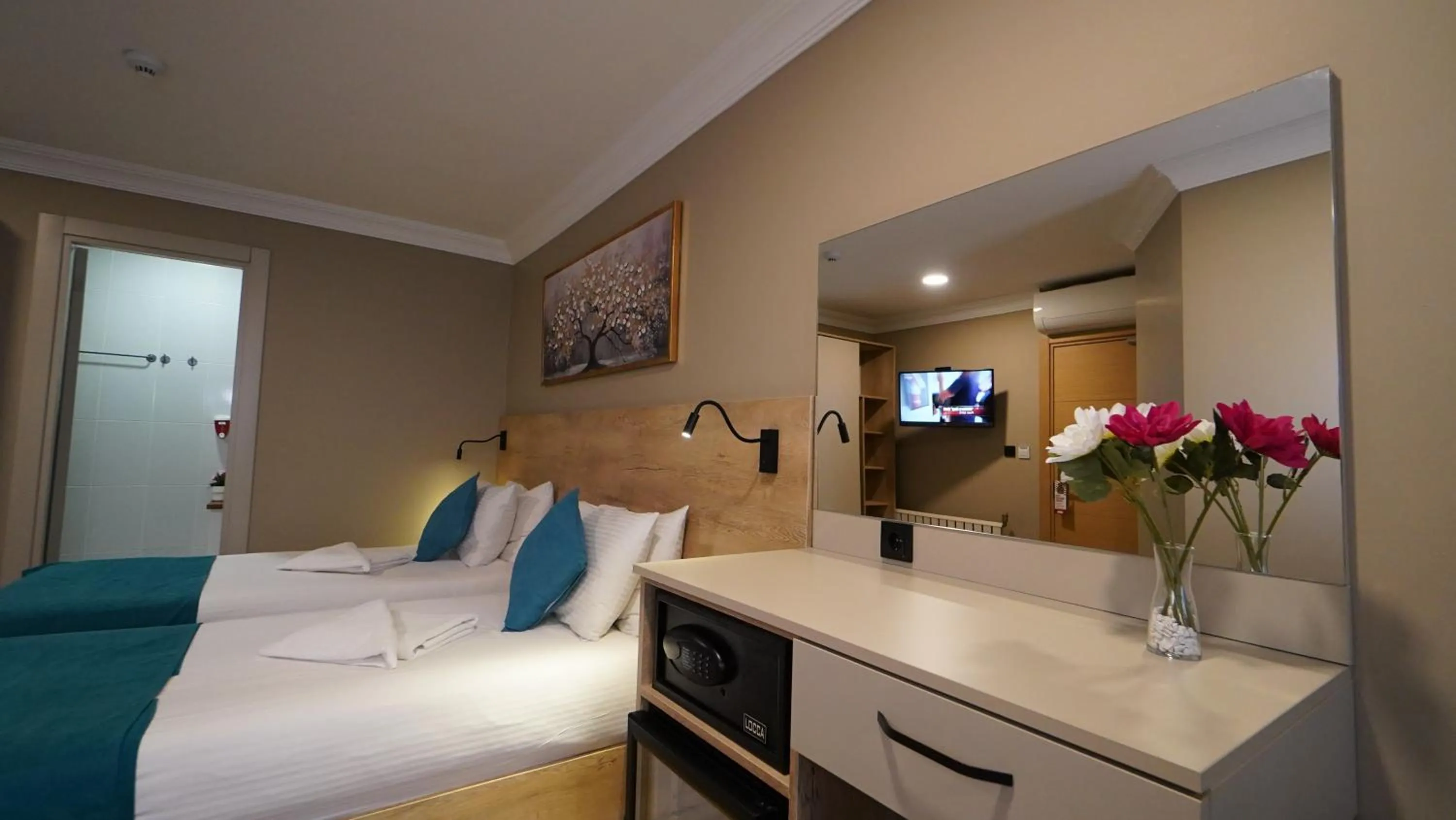 Bed in The Marist Hotel Kadikoy