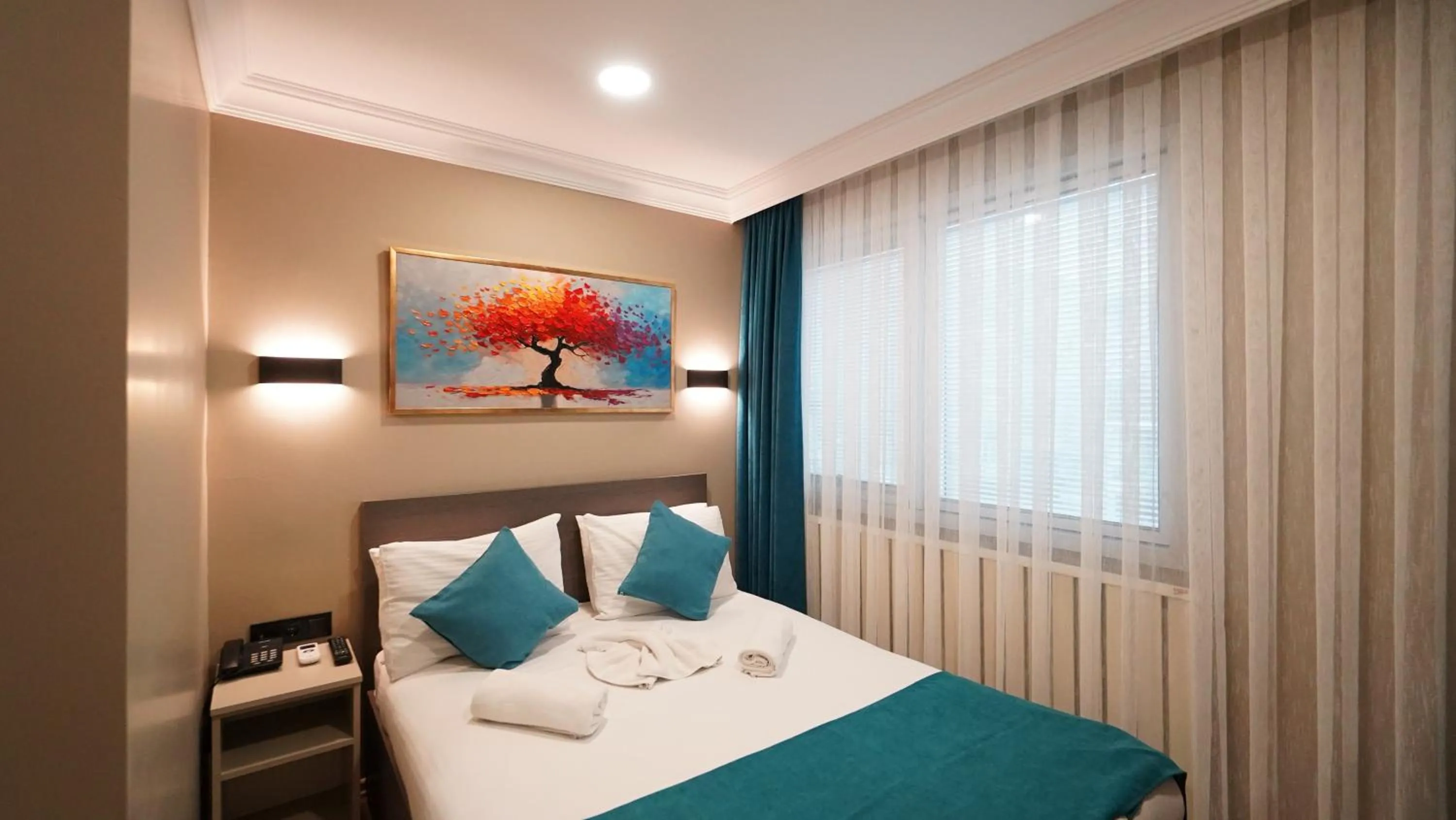 Bed in The Marist Hotel Kadikoy