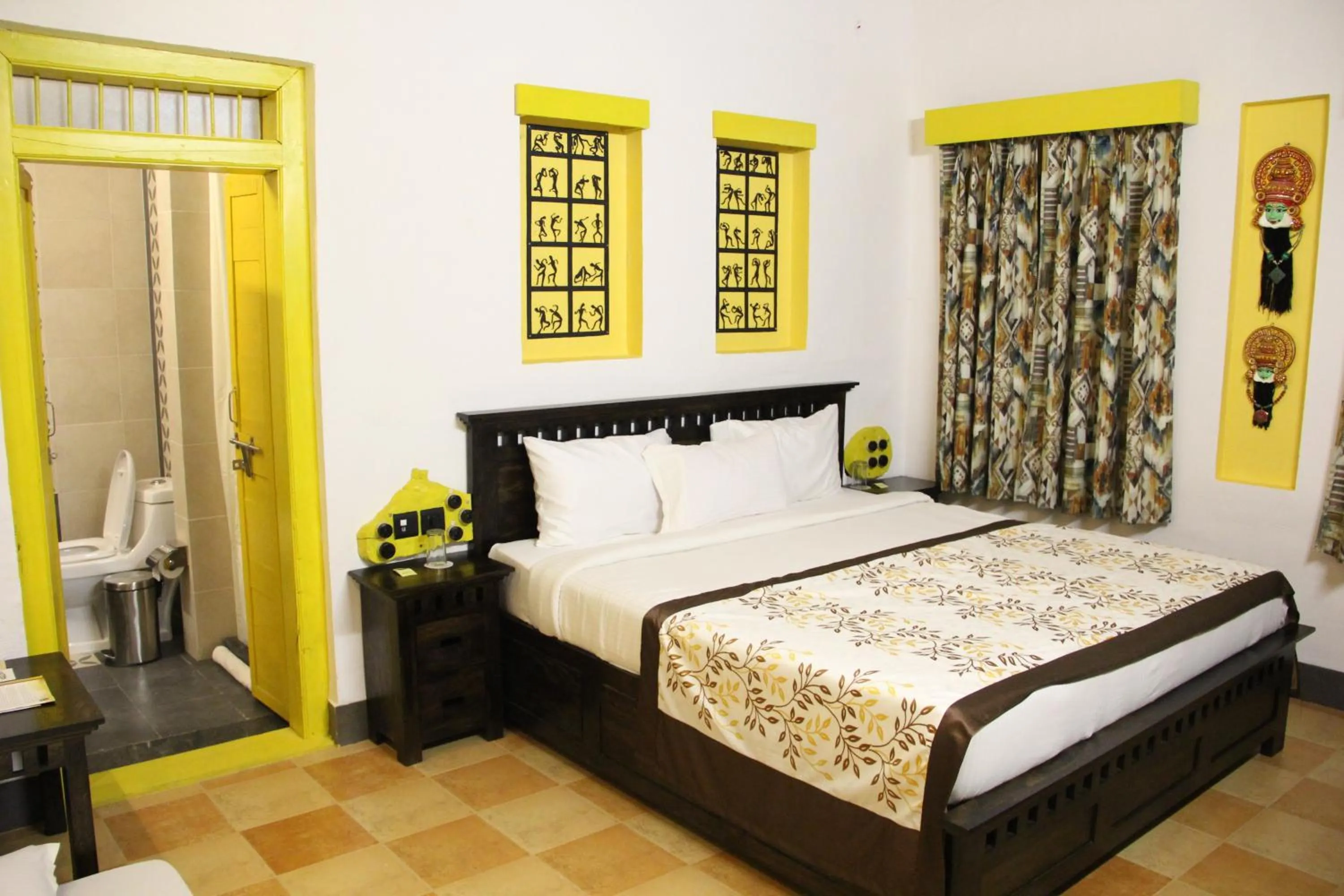 Bed in Tathastu Pench