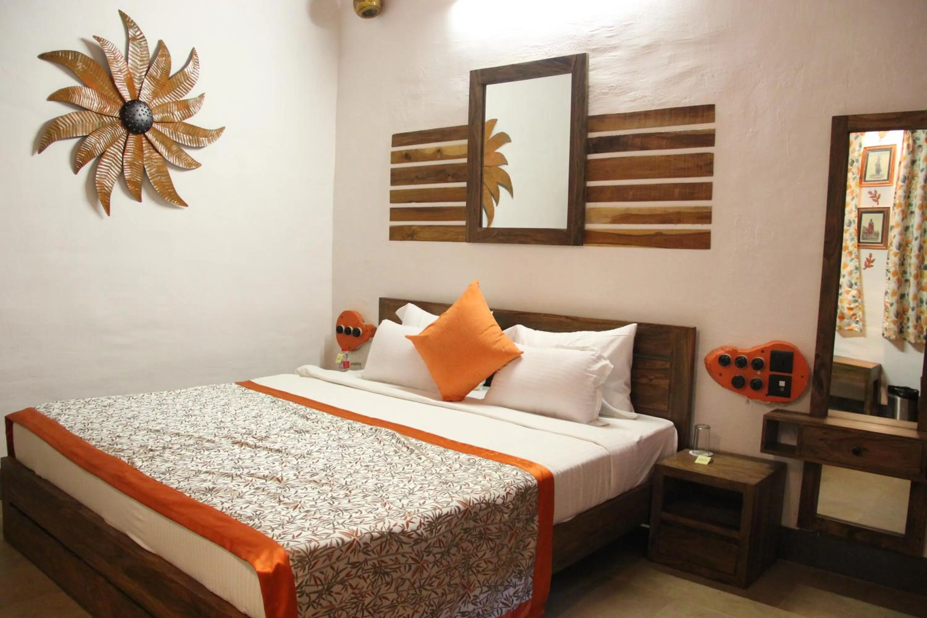 Bed in Tathastu Pench