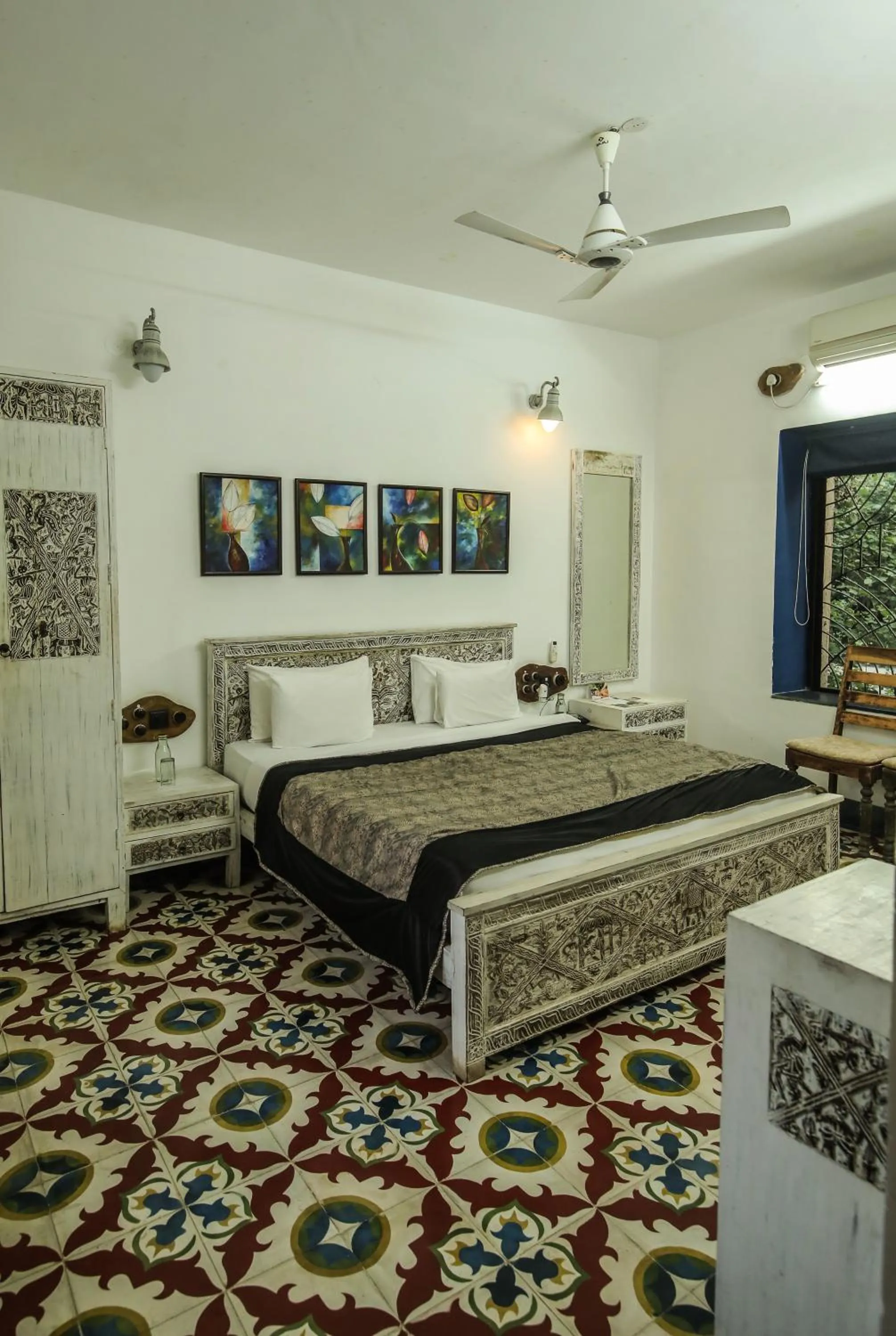 Bed in Tathastu Pench