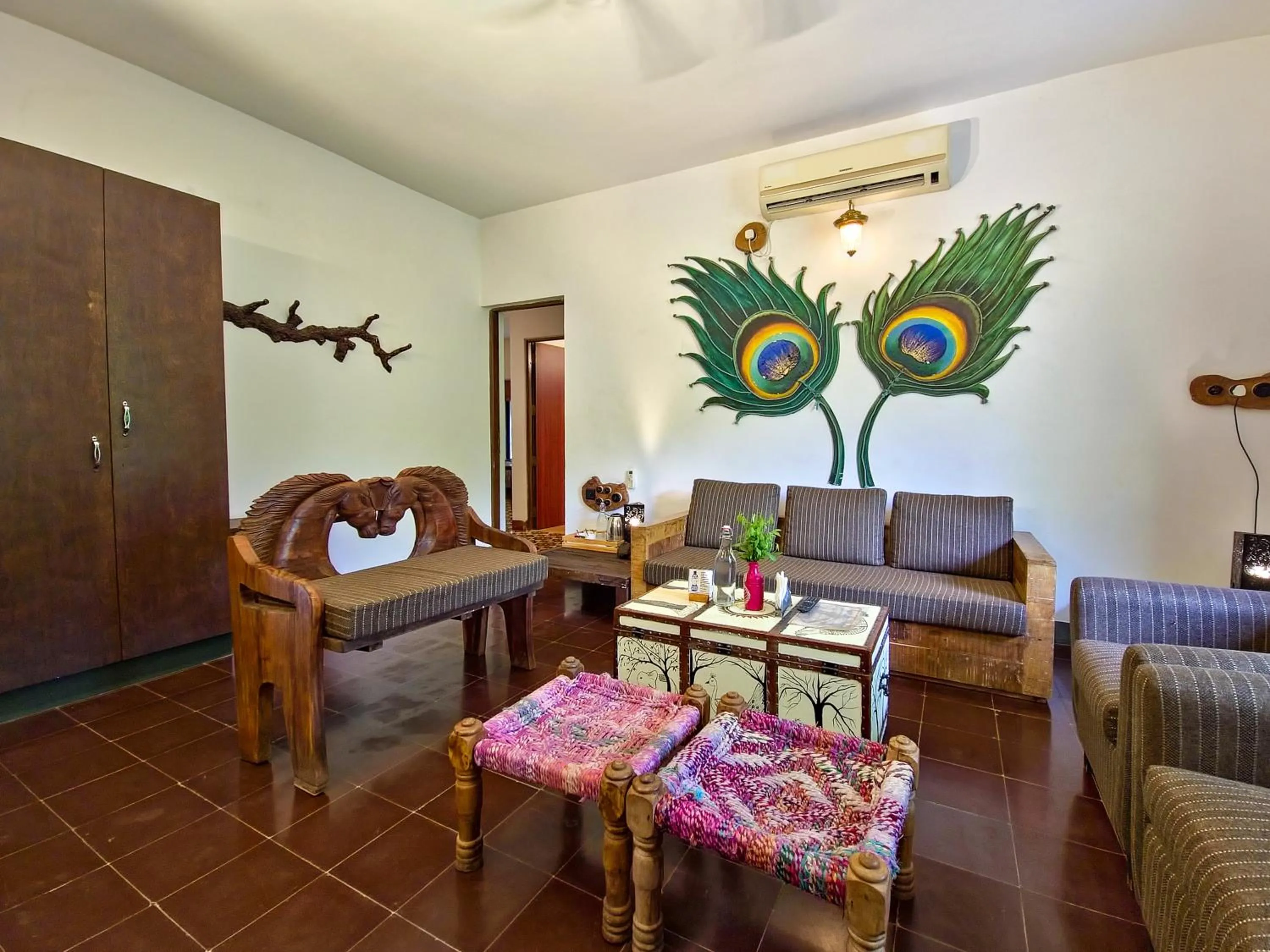 Living room in Tathastu Pench