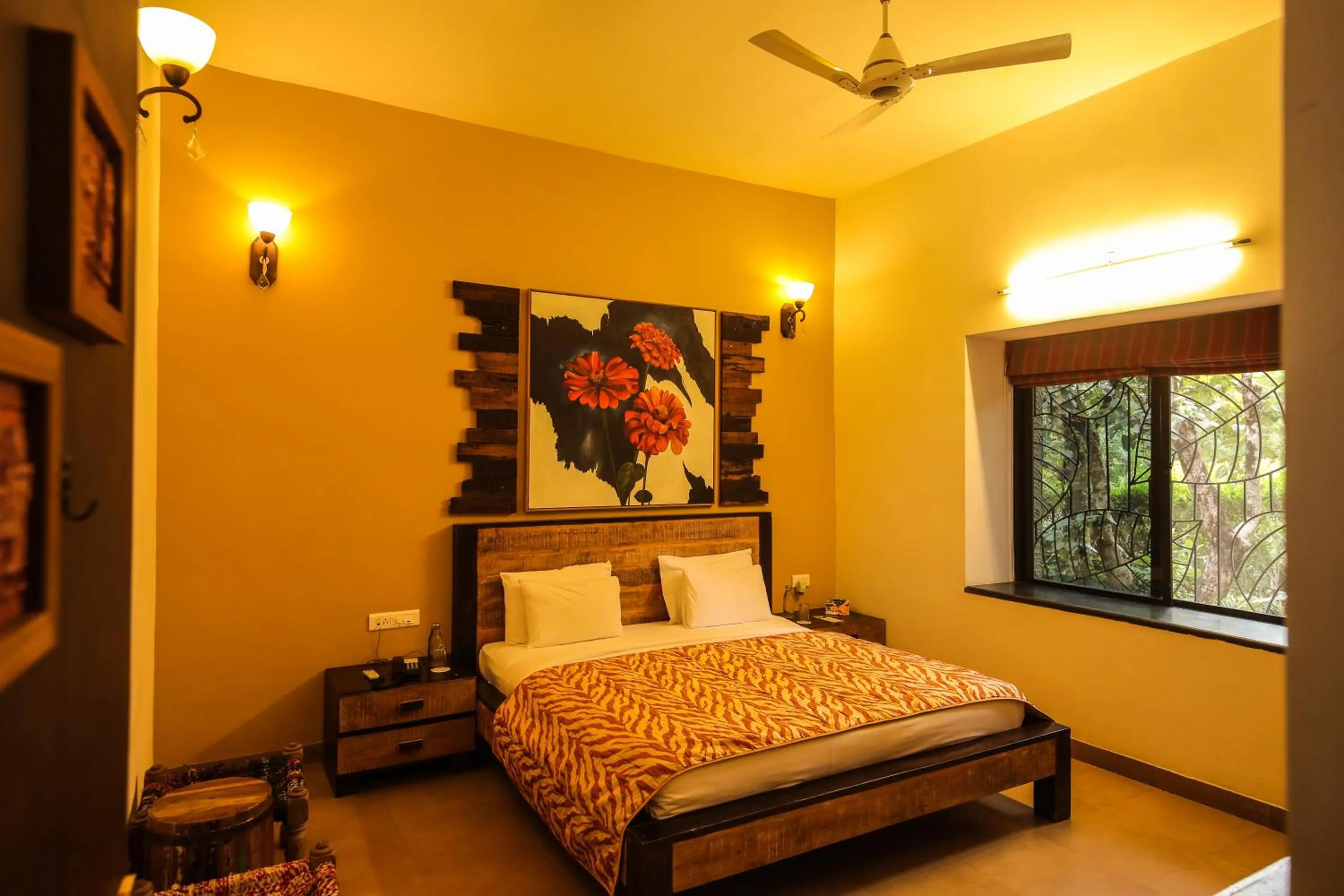 Bed in Tathastu Pench