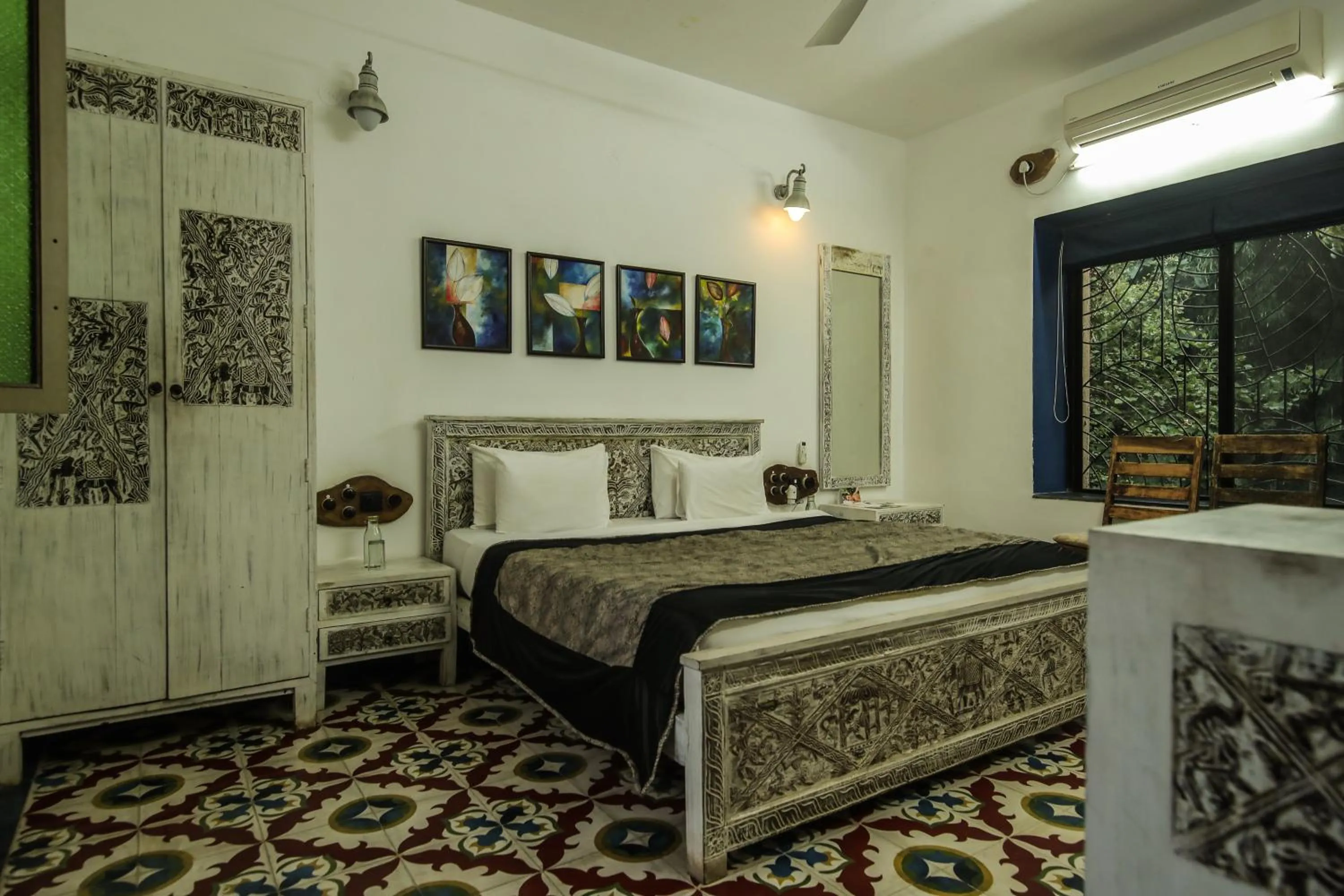 Bed in Tathastu Pench