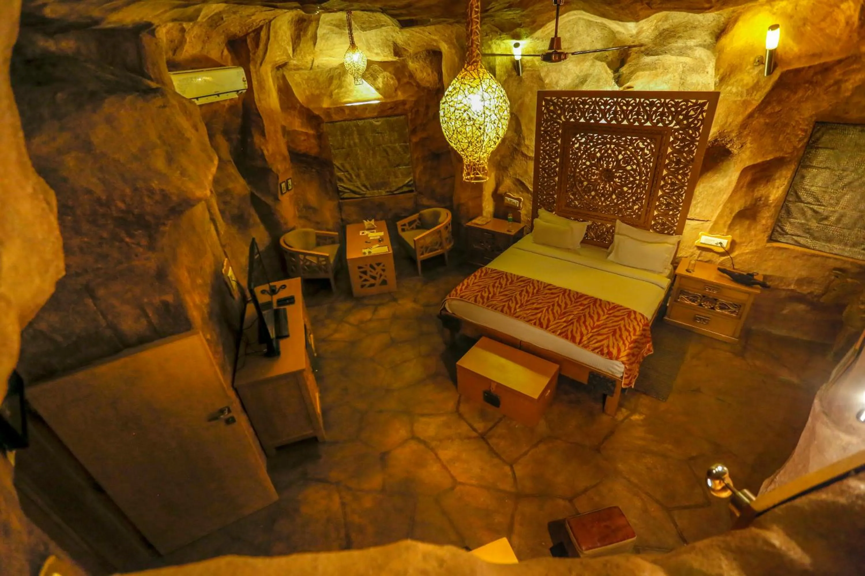 Bed in Tathastu Pench