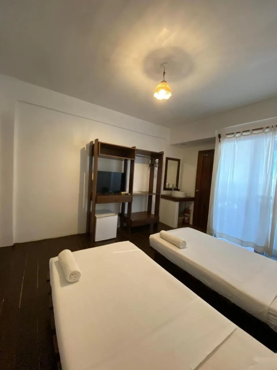 Bed in Boracay Coco Huts