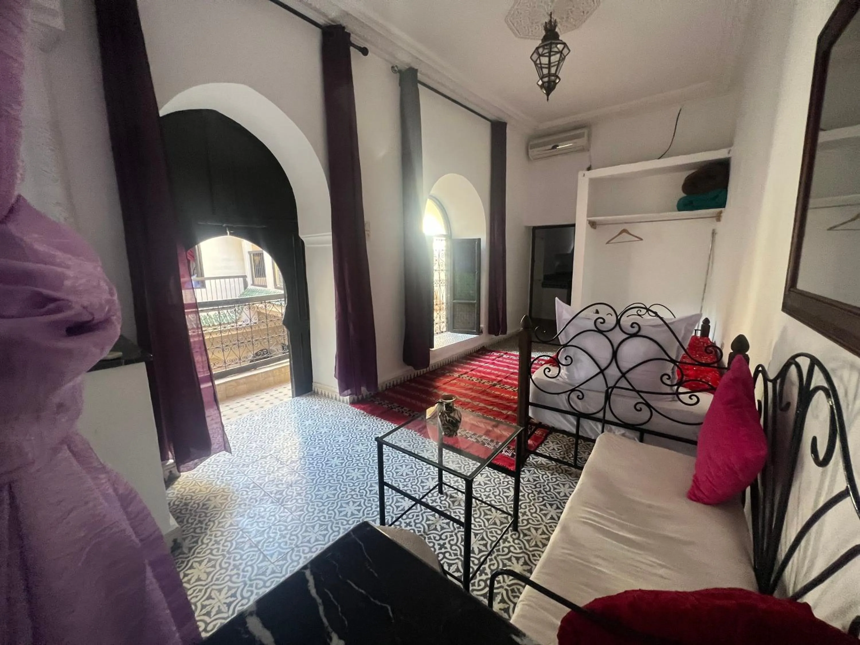 Bed in Riad Ago