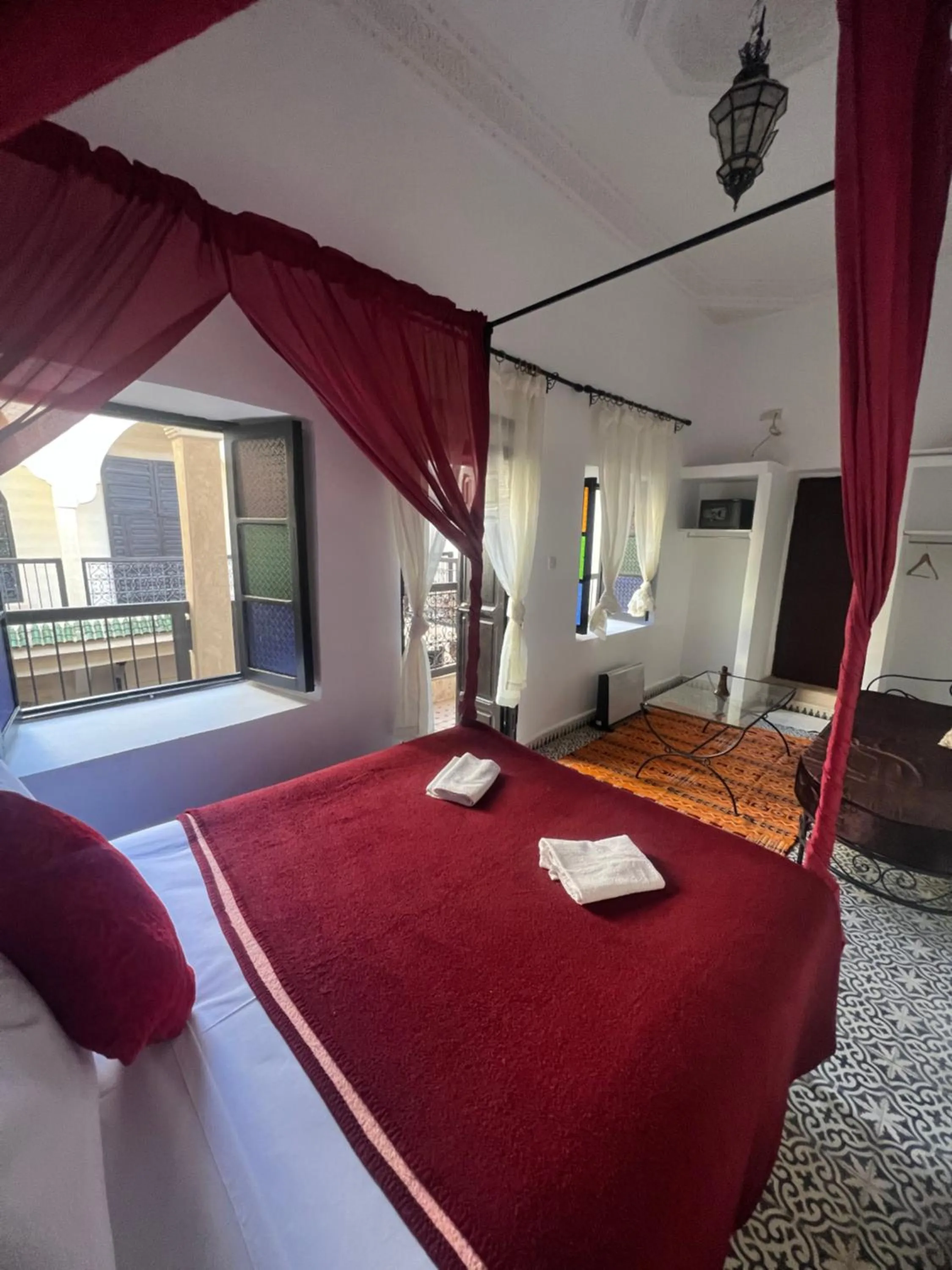 Bed in Riad Ago