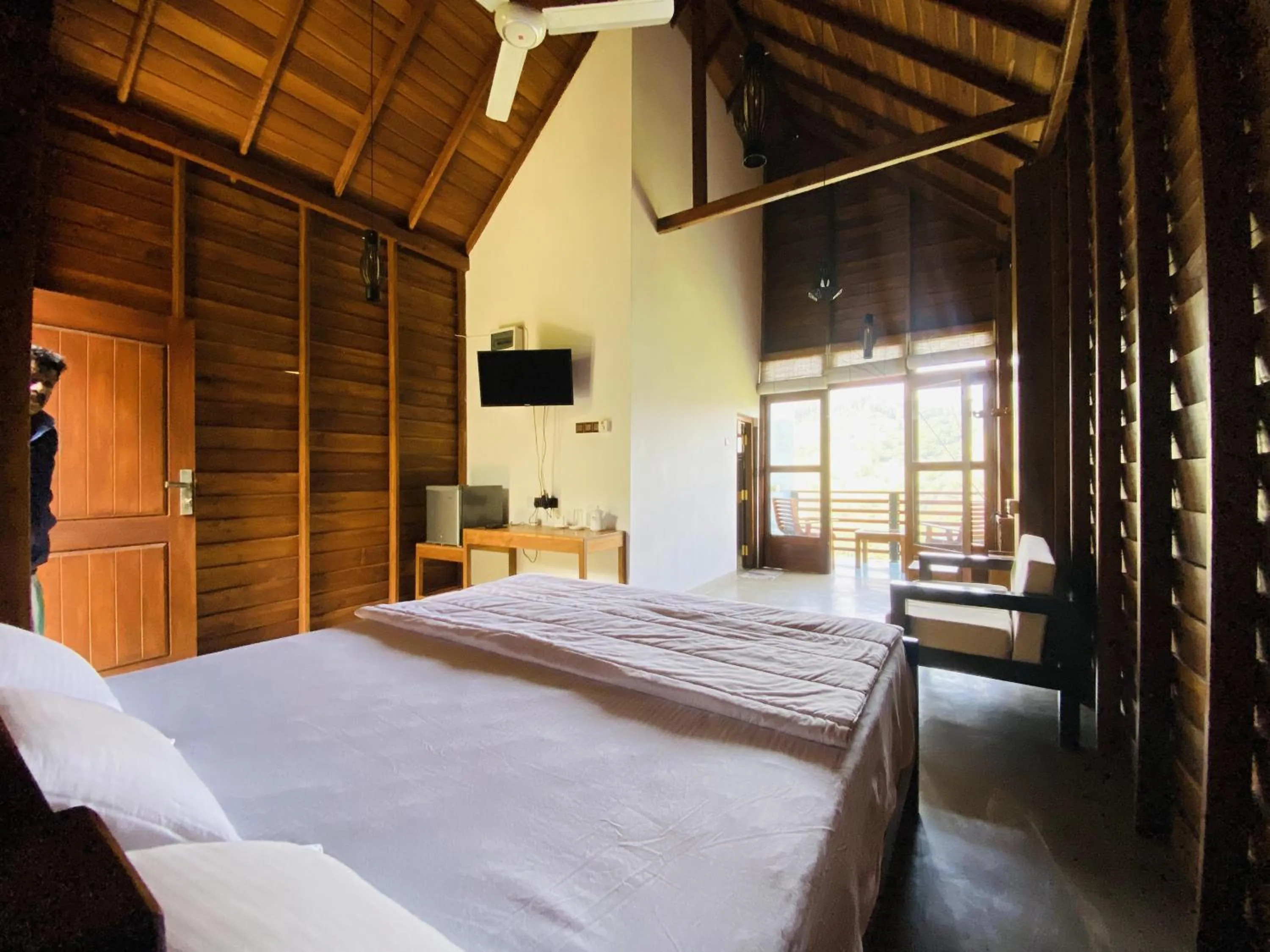 Bed in La Seran Eco Resort