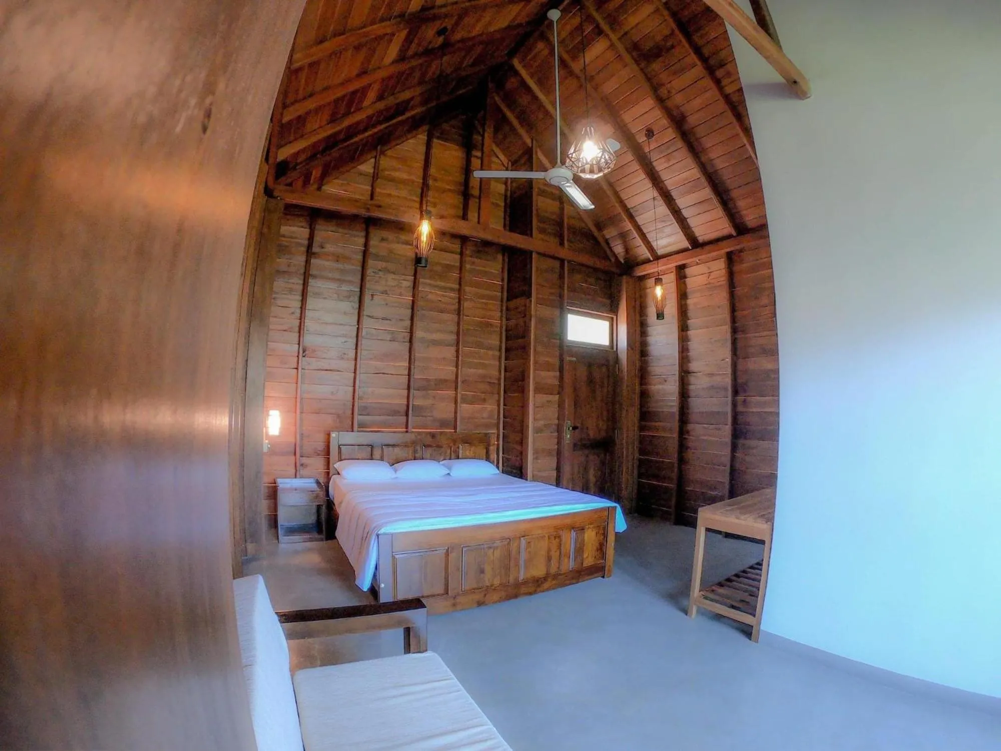 Bed in La Seran Eco Resort