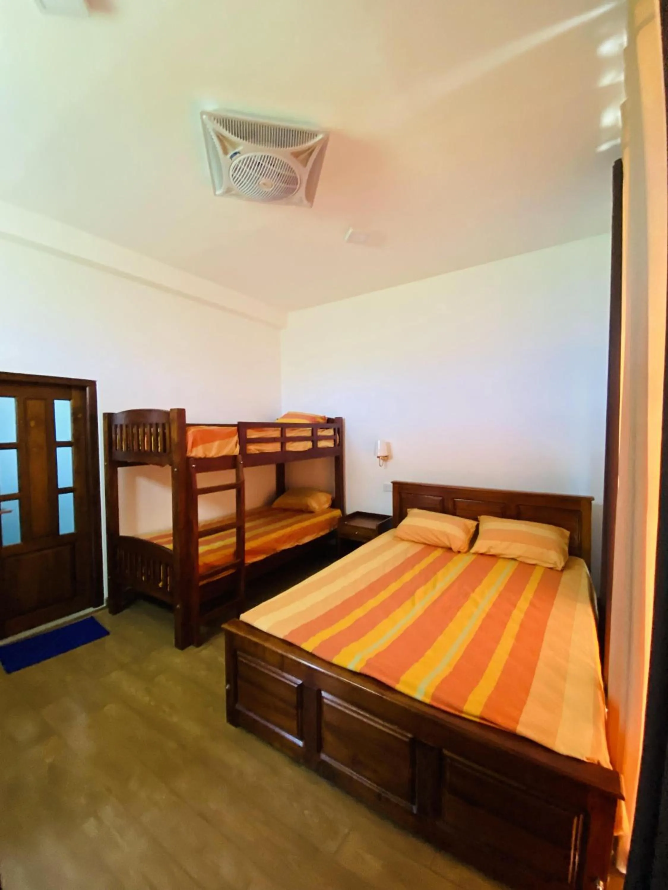 Bed in La Seran Eco Resort