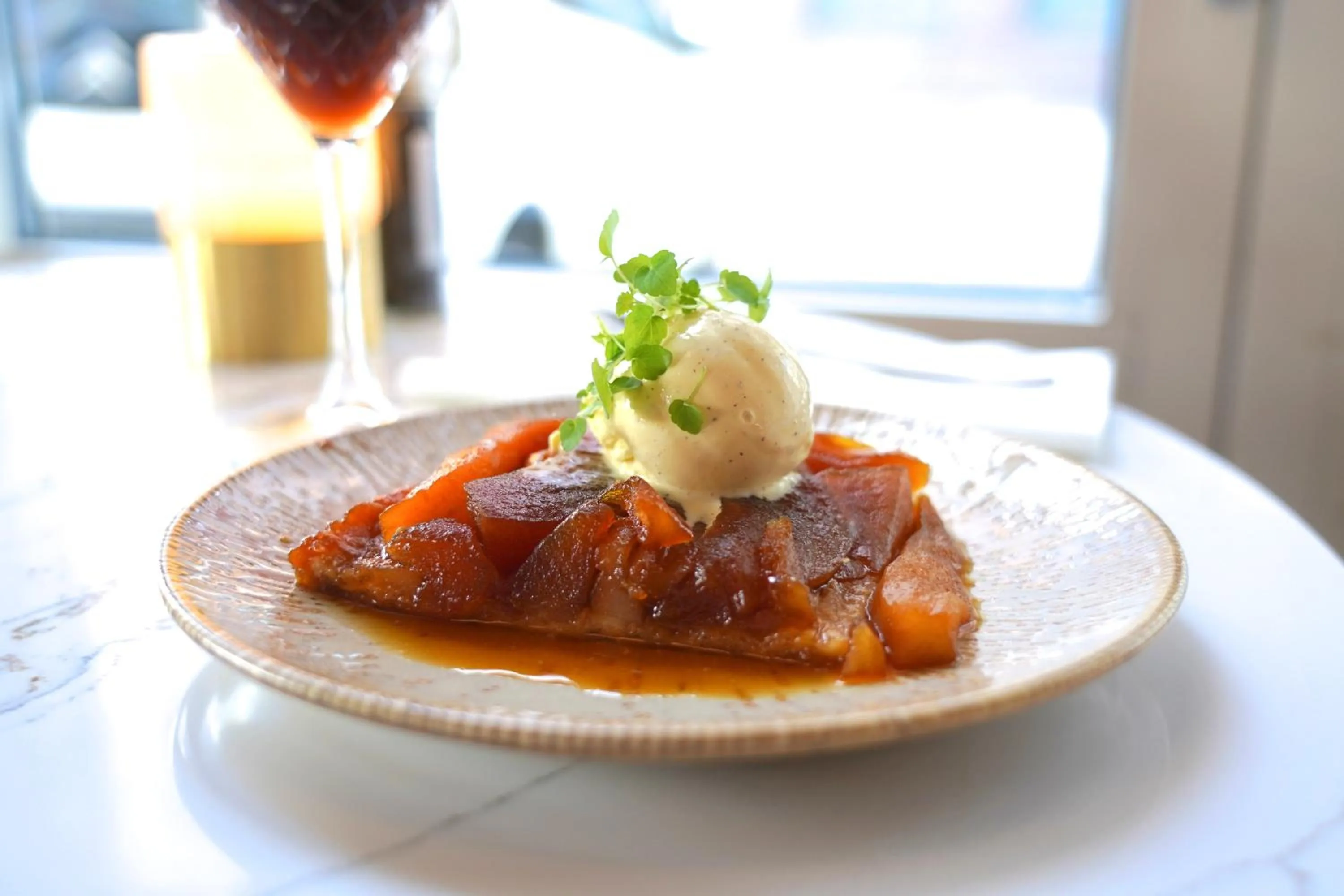 Food close-up in Hotel Alkmaar - Bar & Restaurant