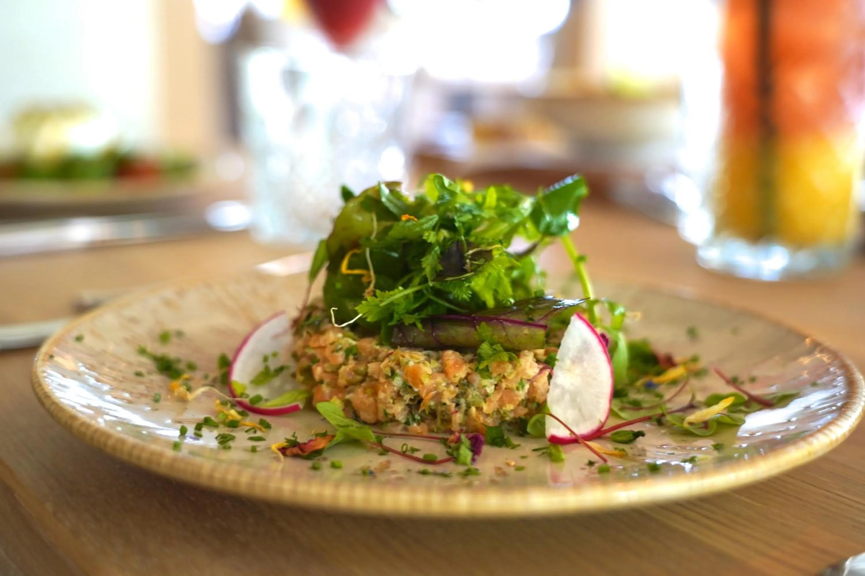 Food close-up in Hotel Alkmaar - Bar & Restaurant