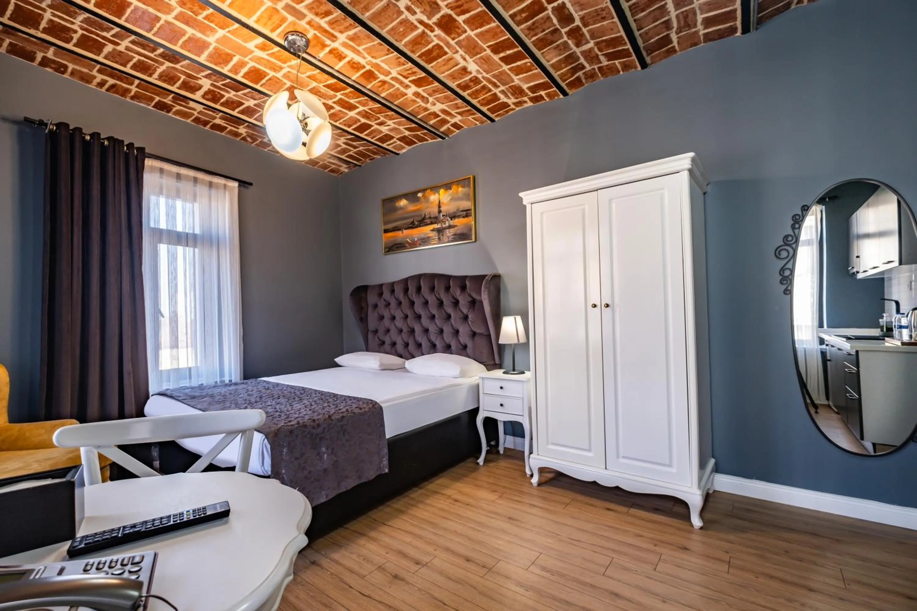 Photo of the whole room, Bed in Selvese Suites, Serviced Living in Galata