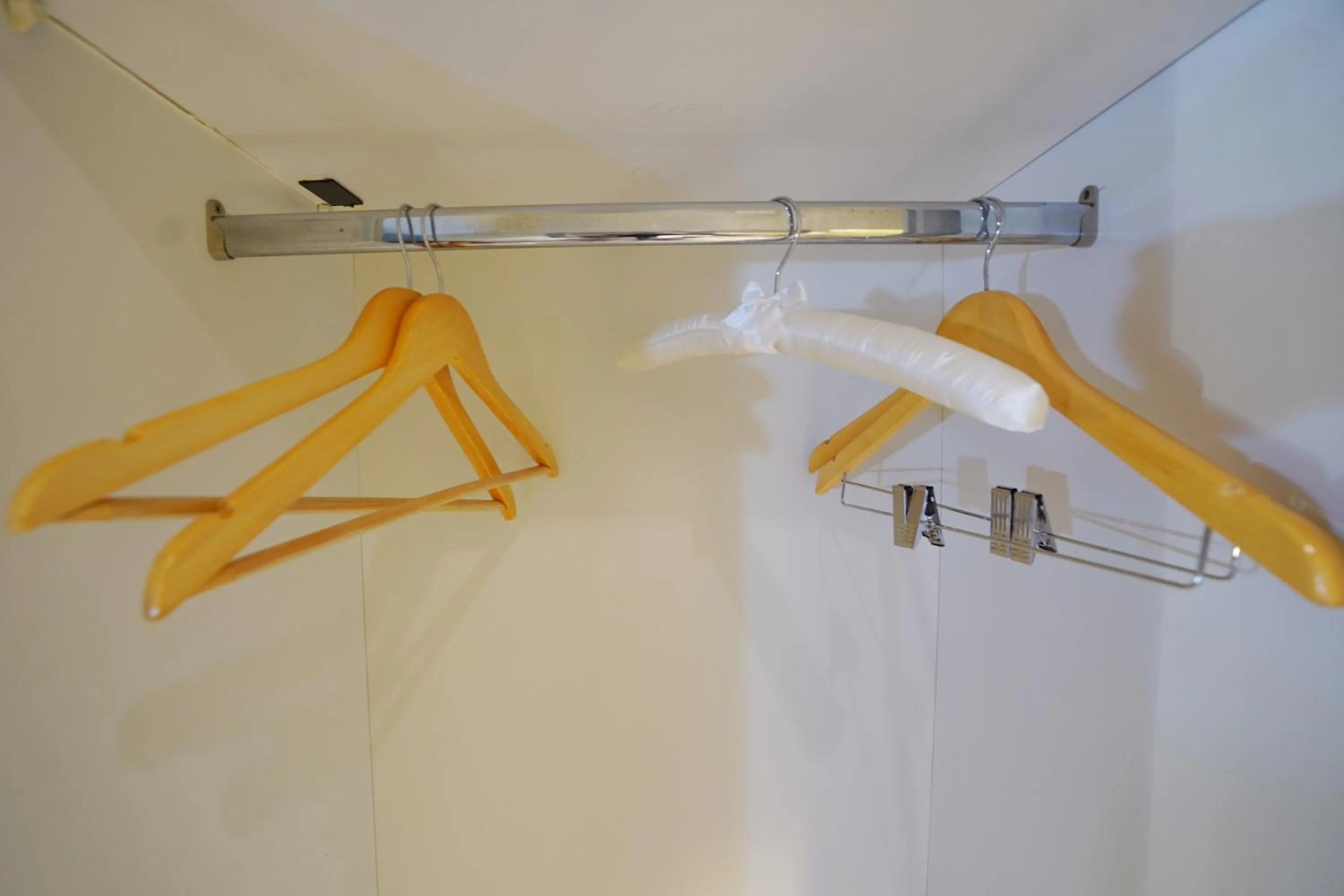 wardrobe in Cube Hotel Dubai