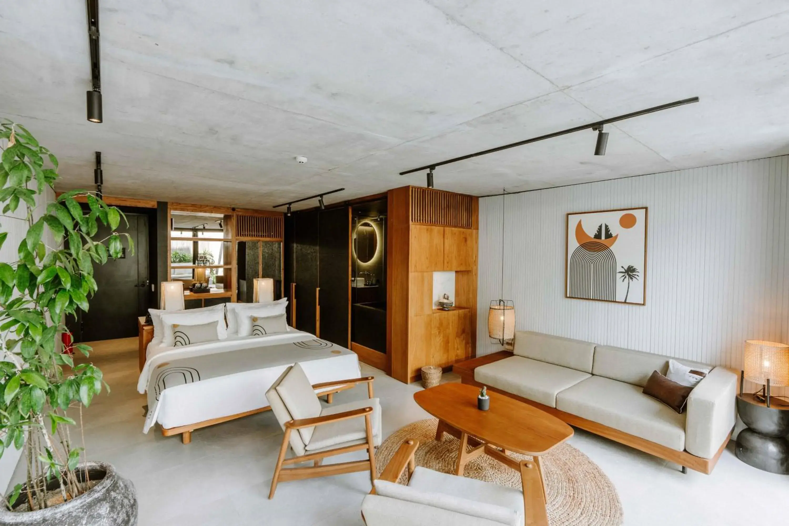 Premier Pool Suite King in The Komu Canggu Bali Premier Pool Suite King in The Komu Canggu Bali