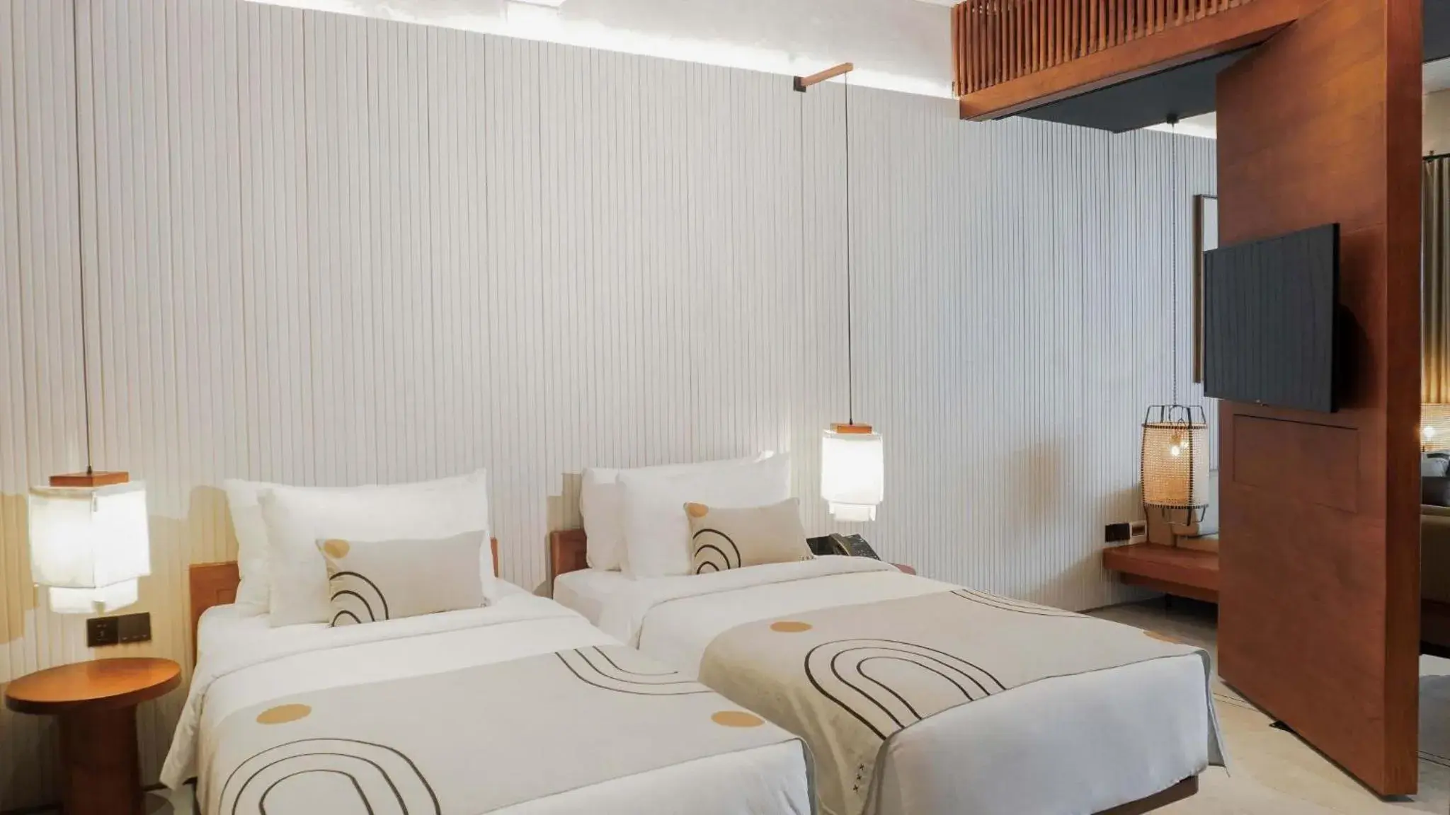 Premier Suite Plus Twin in The Komu Canggu Bali Premier Suite Plus Twin in The Komu Canggu Bali