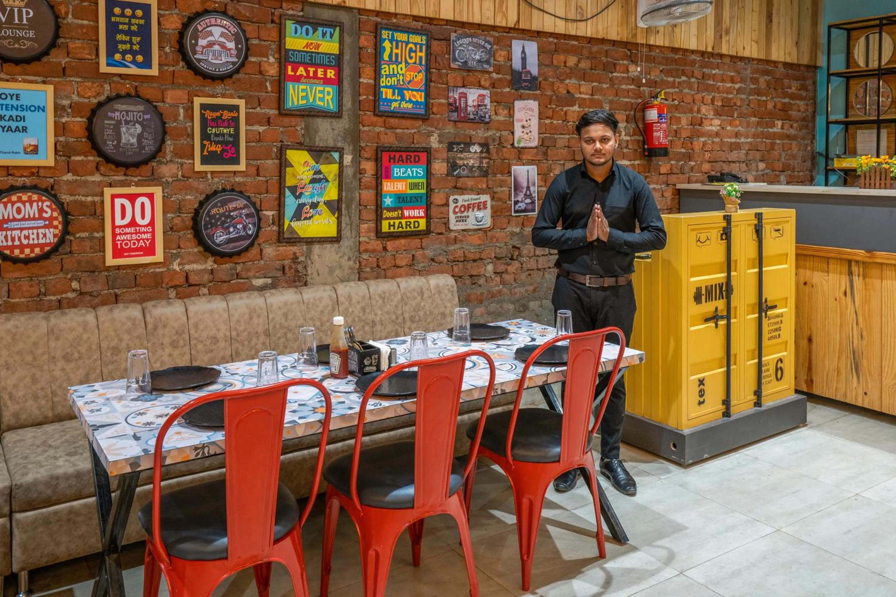 Restaurant/places to eat in MST Cricket Village By Four Leaf Hotels