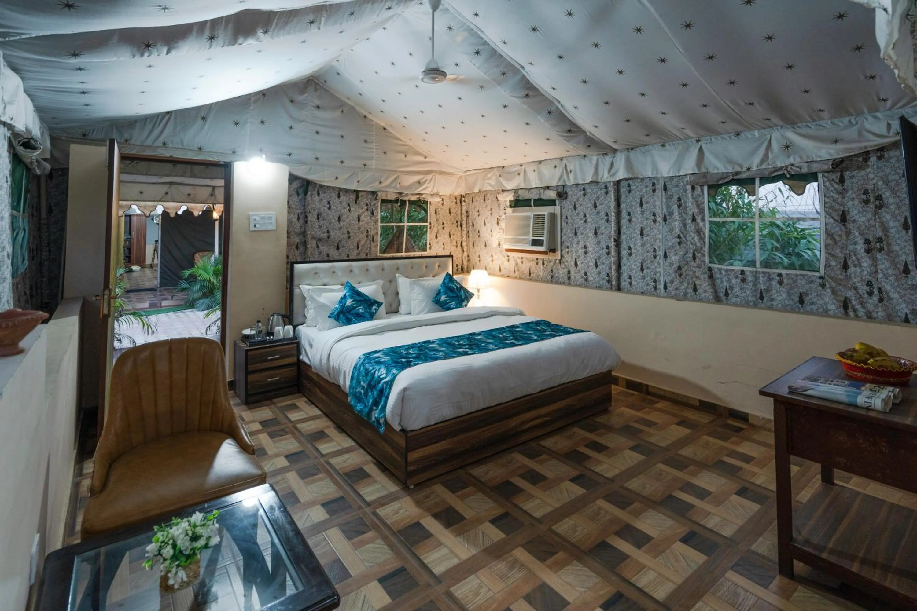 Bed in MST Cricket Village By Four Leaf Hotels