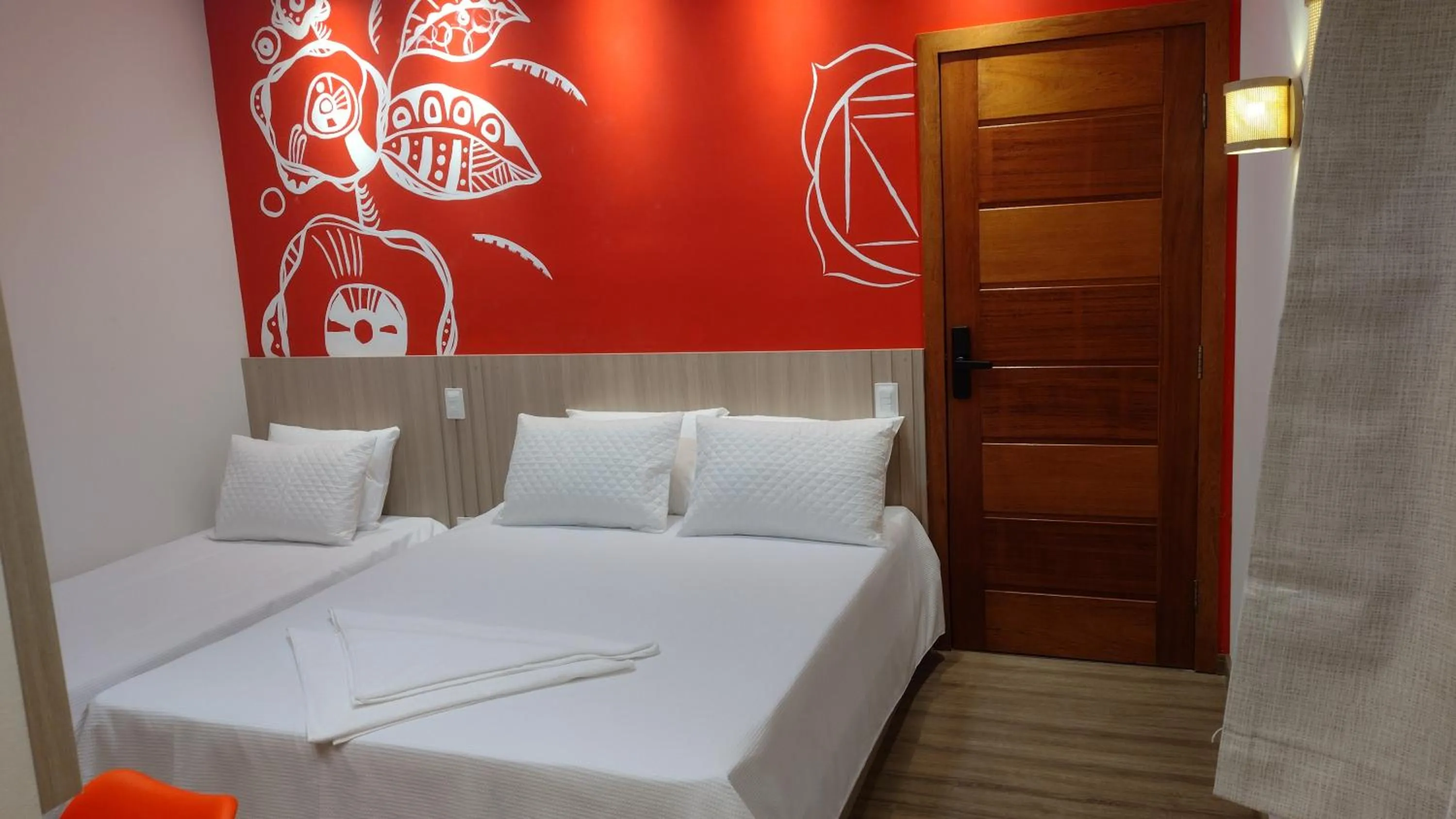 Bed in Pousada Boutique Raio de Luz