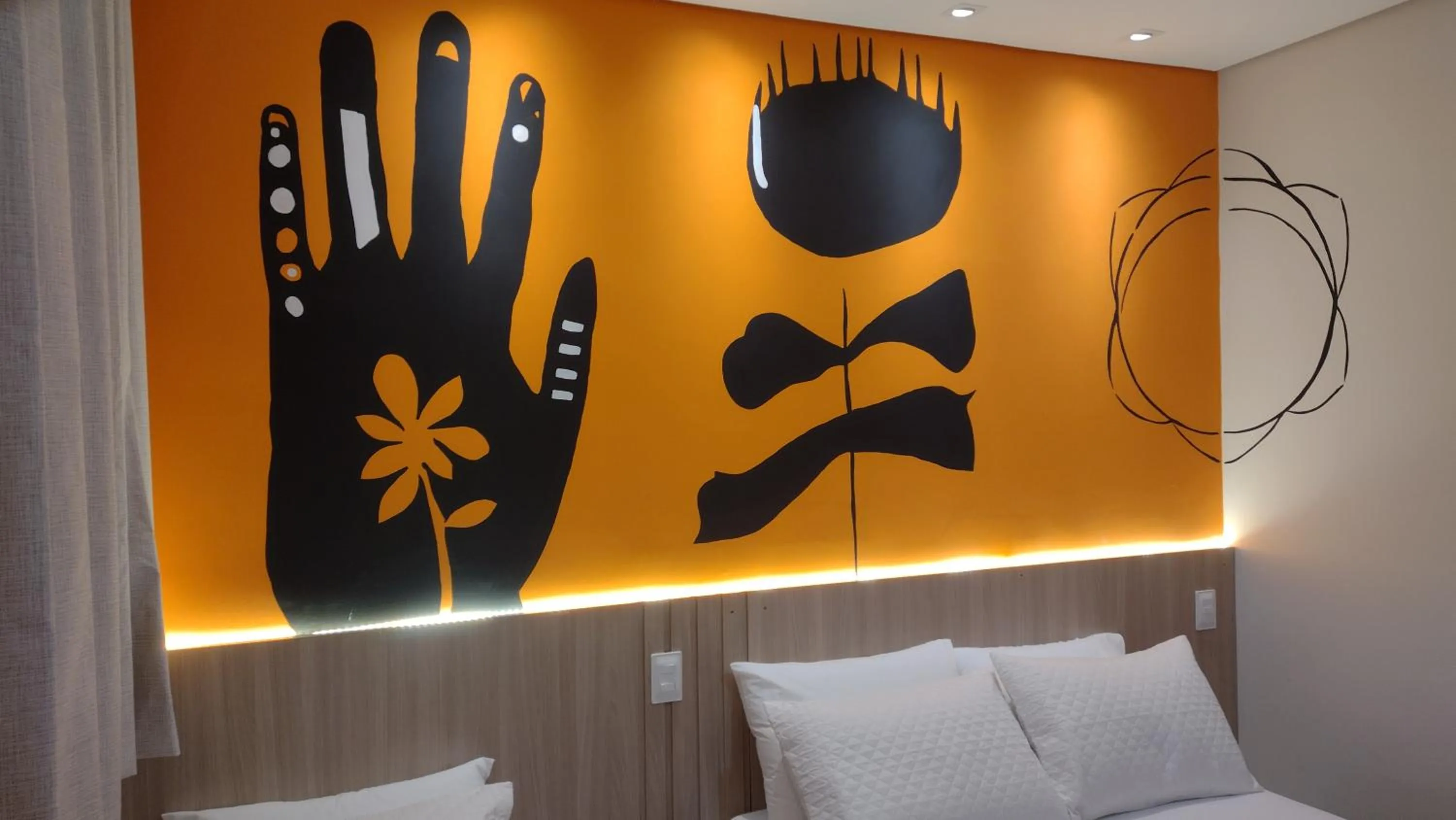 Decorative detail in Pousada Boutique Raio de Luz