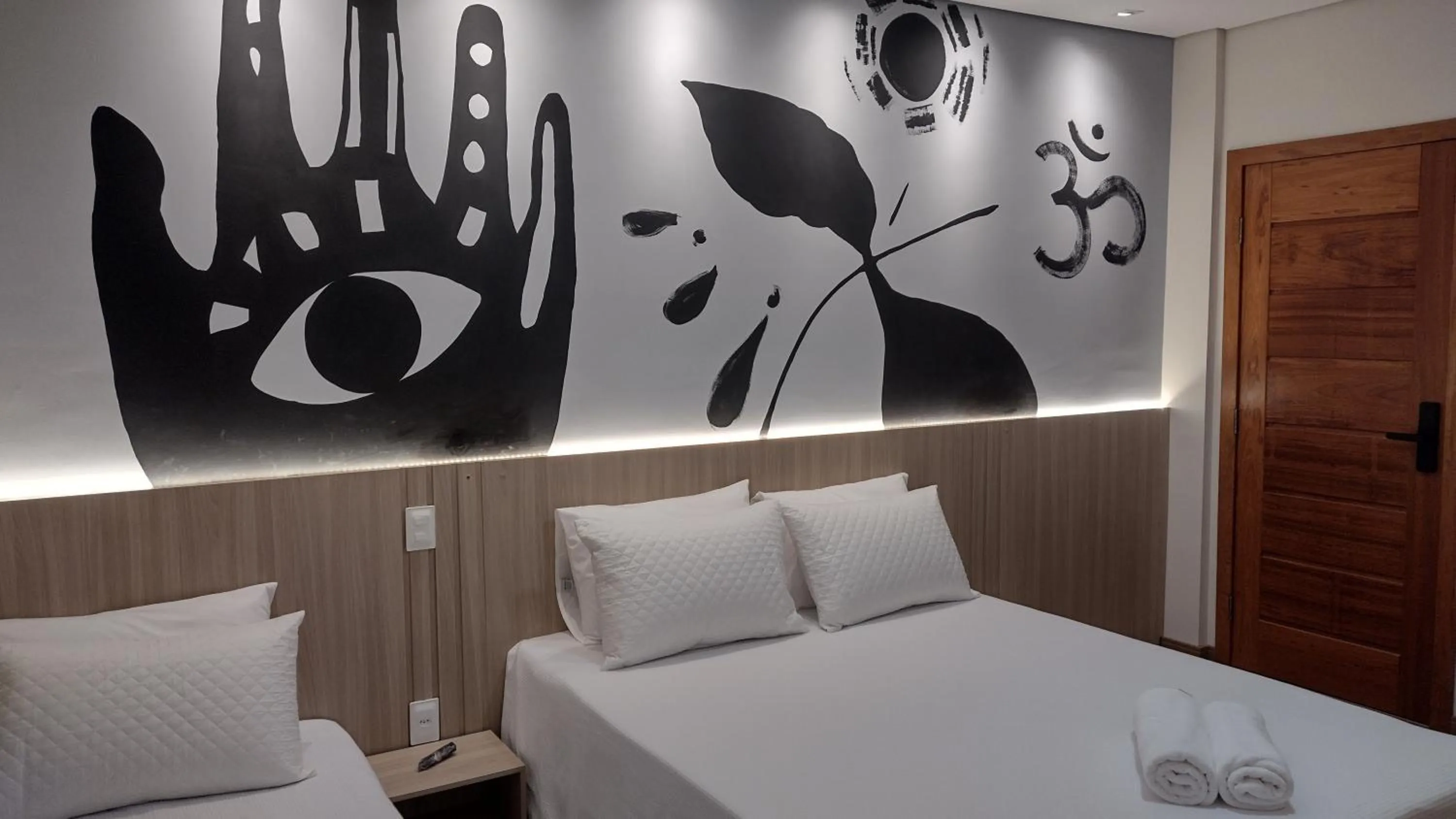 Bed in Pousada Boutique Raio de Luz