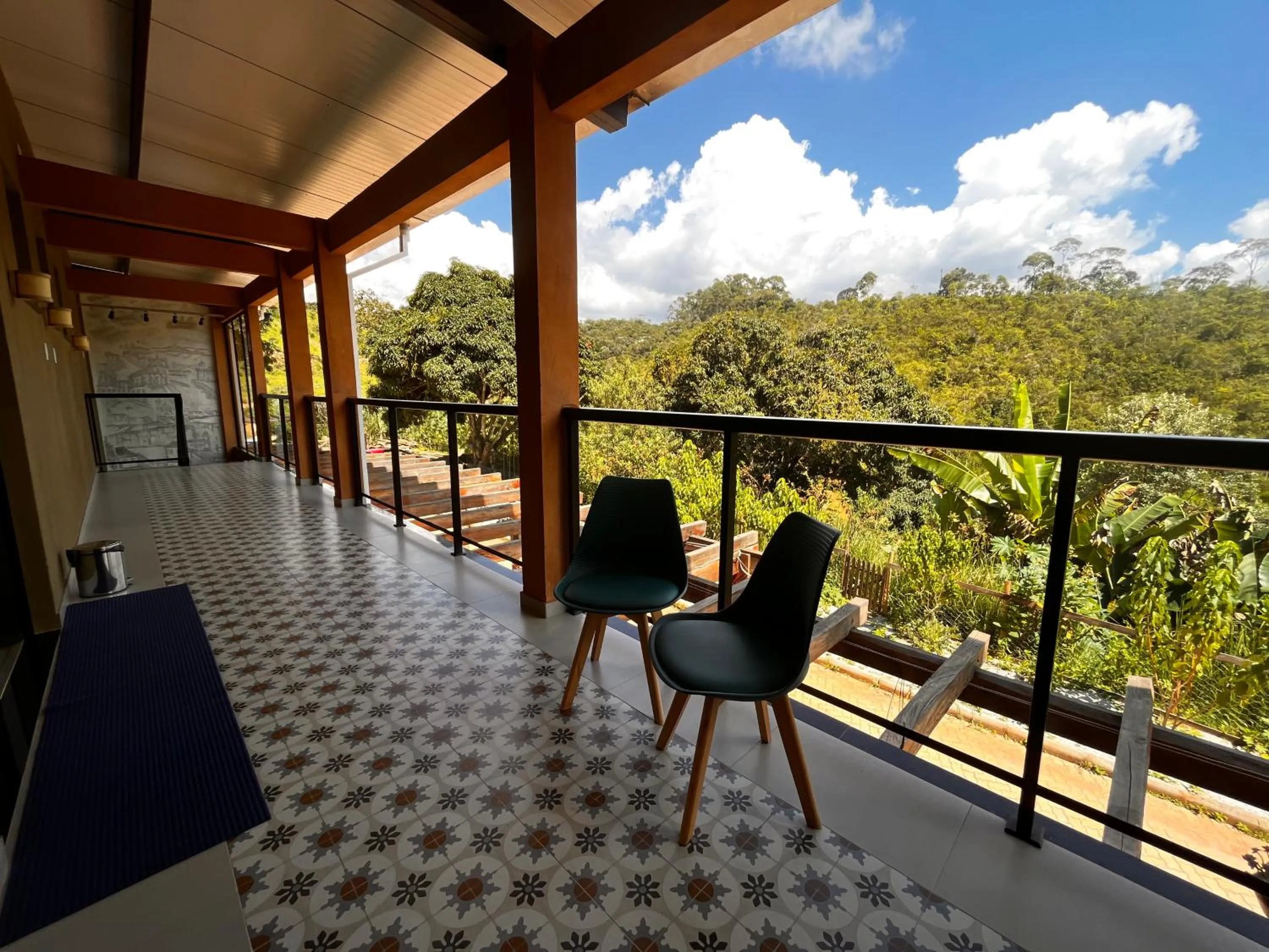 Balcony/Terrace in Pousada Boutique Raio de Luz