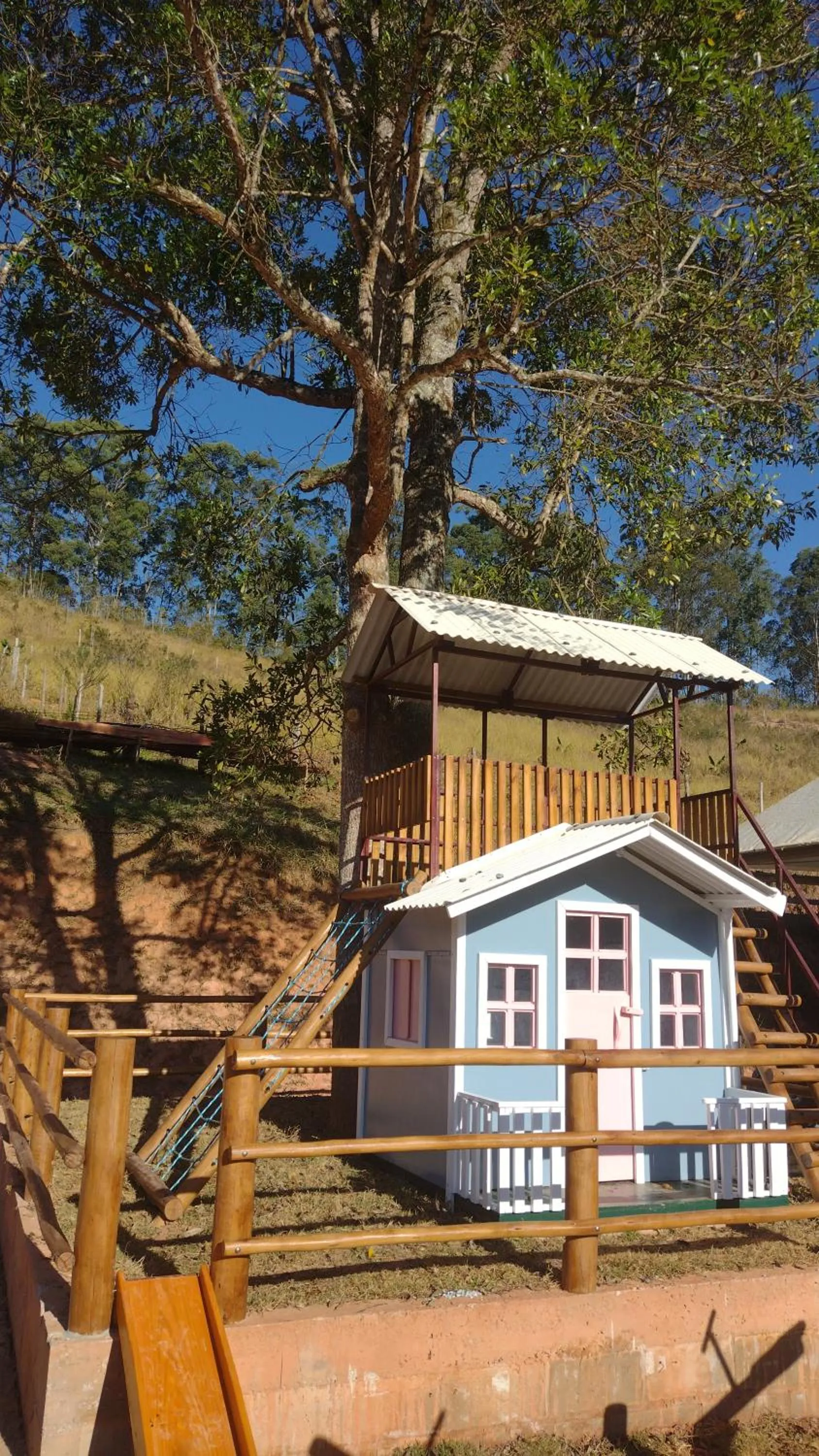 Children play ground in Pousada Boutique Raio de Luz