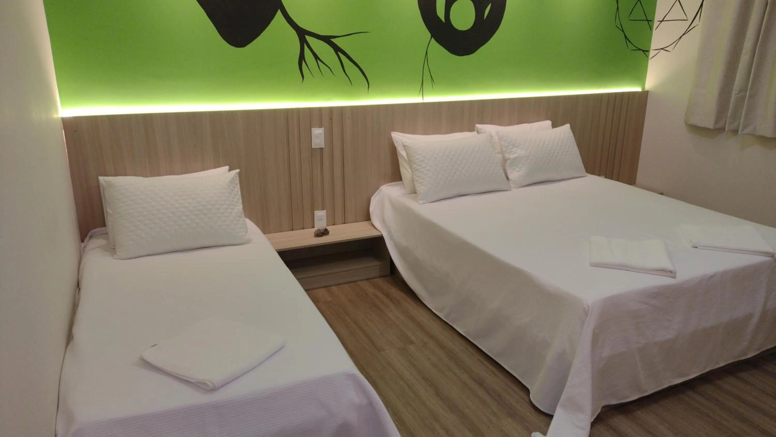 Bed in Pousada Boutique Raio de Luz