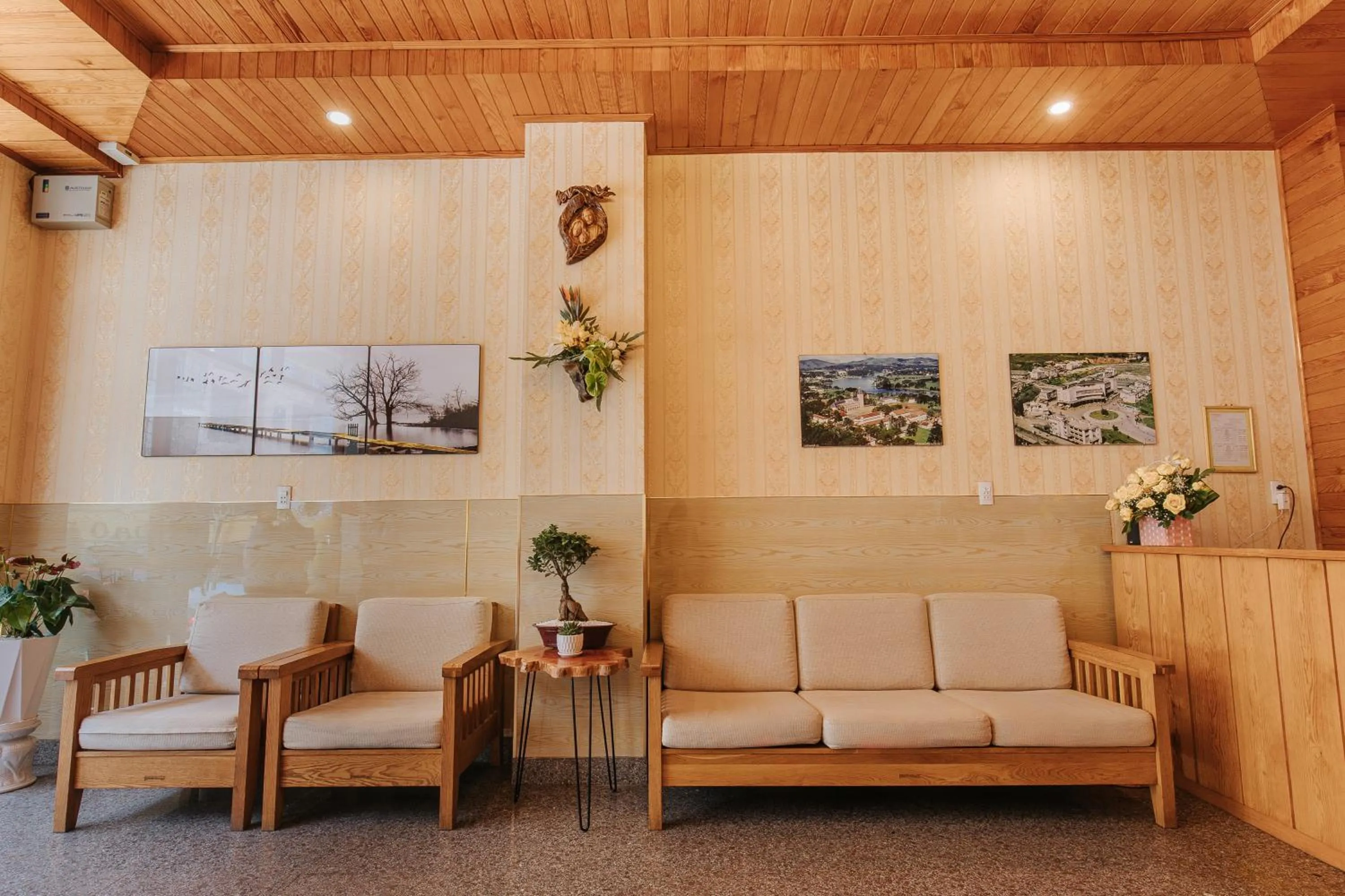 Living room in Đảo Hoa Dalat Hotel